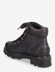 Sorel - LENNOX HIKER STKD WP - laced boots - black, warp red - 2