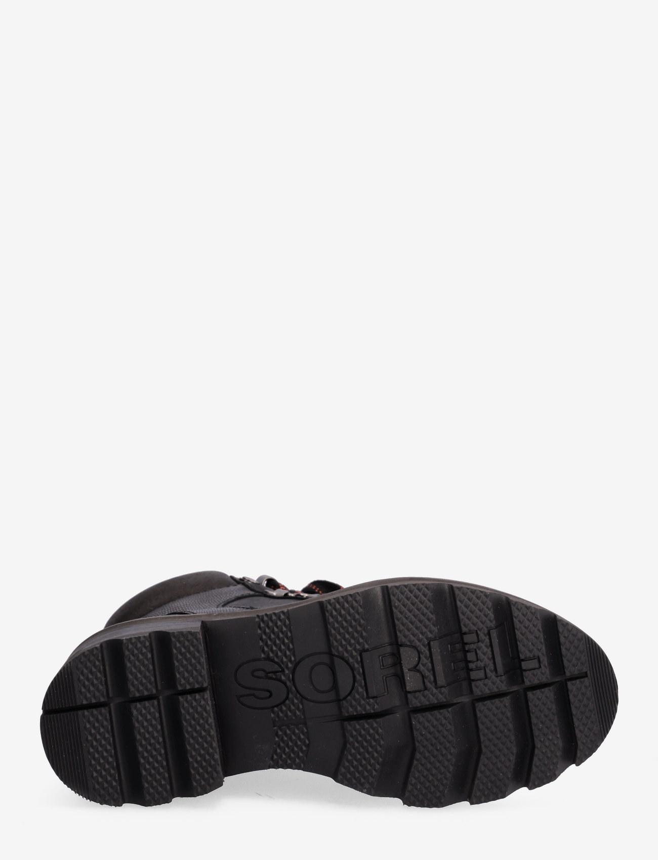 Sorel - LENNOX HIKER STKD WP - vandresko - black, warp red - 4