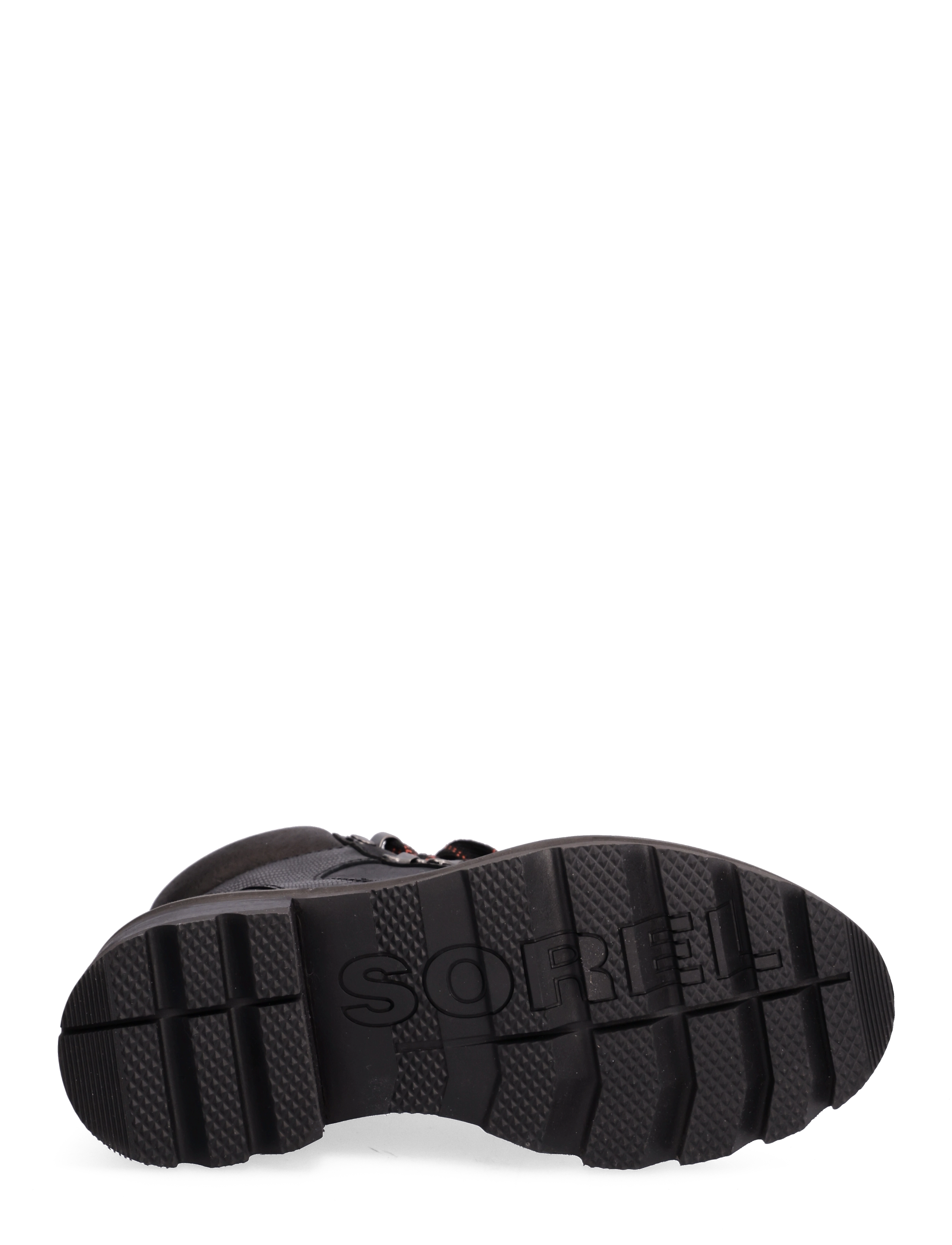 Sorel - LENNOX HIKER STKD WP - vandresko - black, warp red - 4