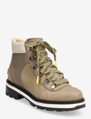 Sorel - LENNOX HIKER STKD WP - laced boots - stone green, laurel leaf - 0