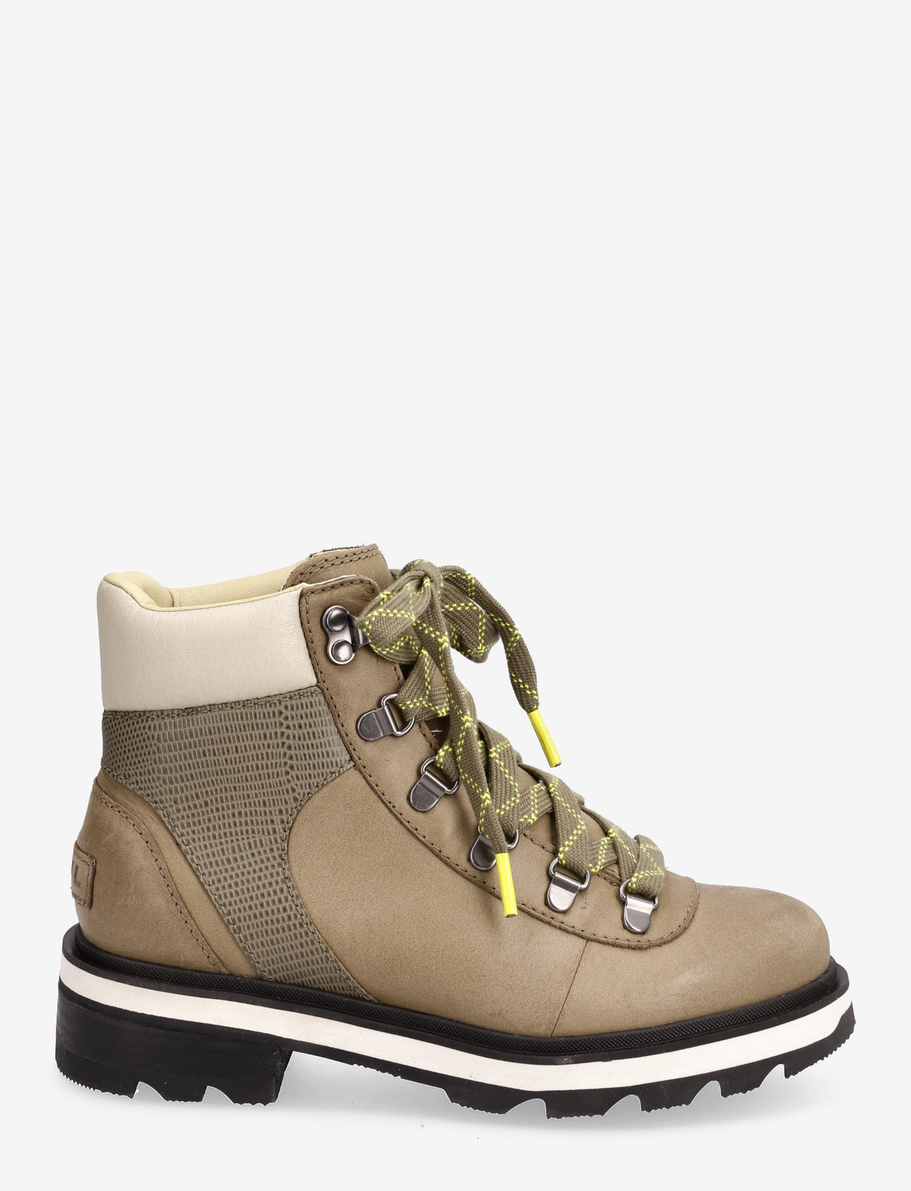 Sorel - LENNOX HIKER STKD WP - laced boots - stone green, laurel leaf - 1