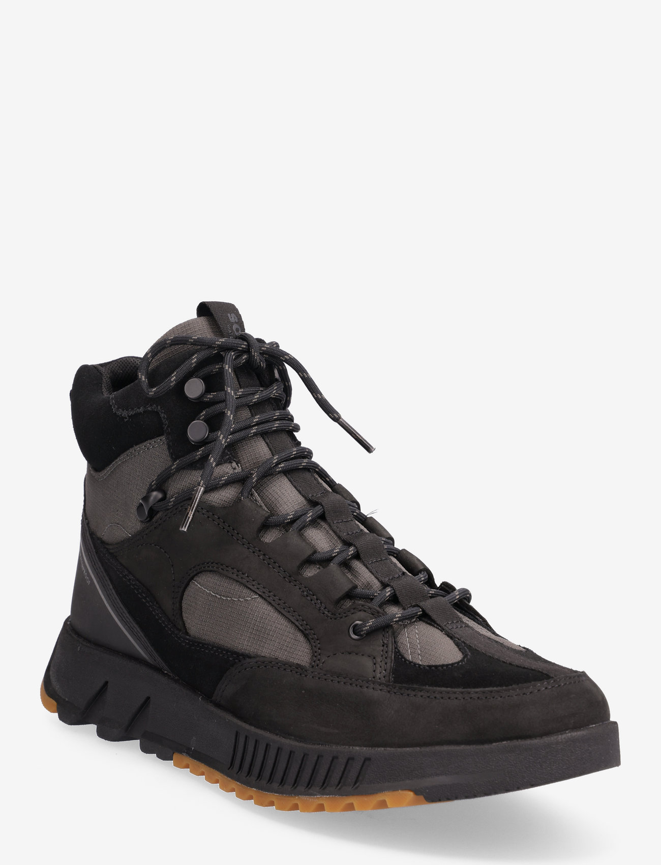 Sorel - MAC HILL LITE TRACE WP - laisvalaikio batai aukštu aulu - black, jet - 0