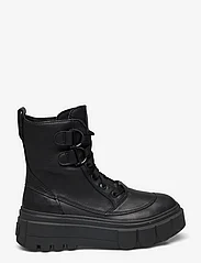 Sorel - CARIBOU X BOOT LACE WP - buty sznurowane - black, sea salt - 1