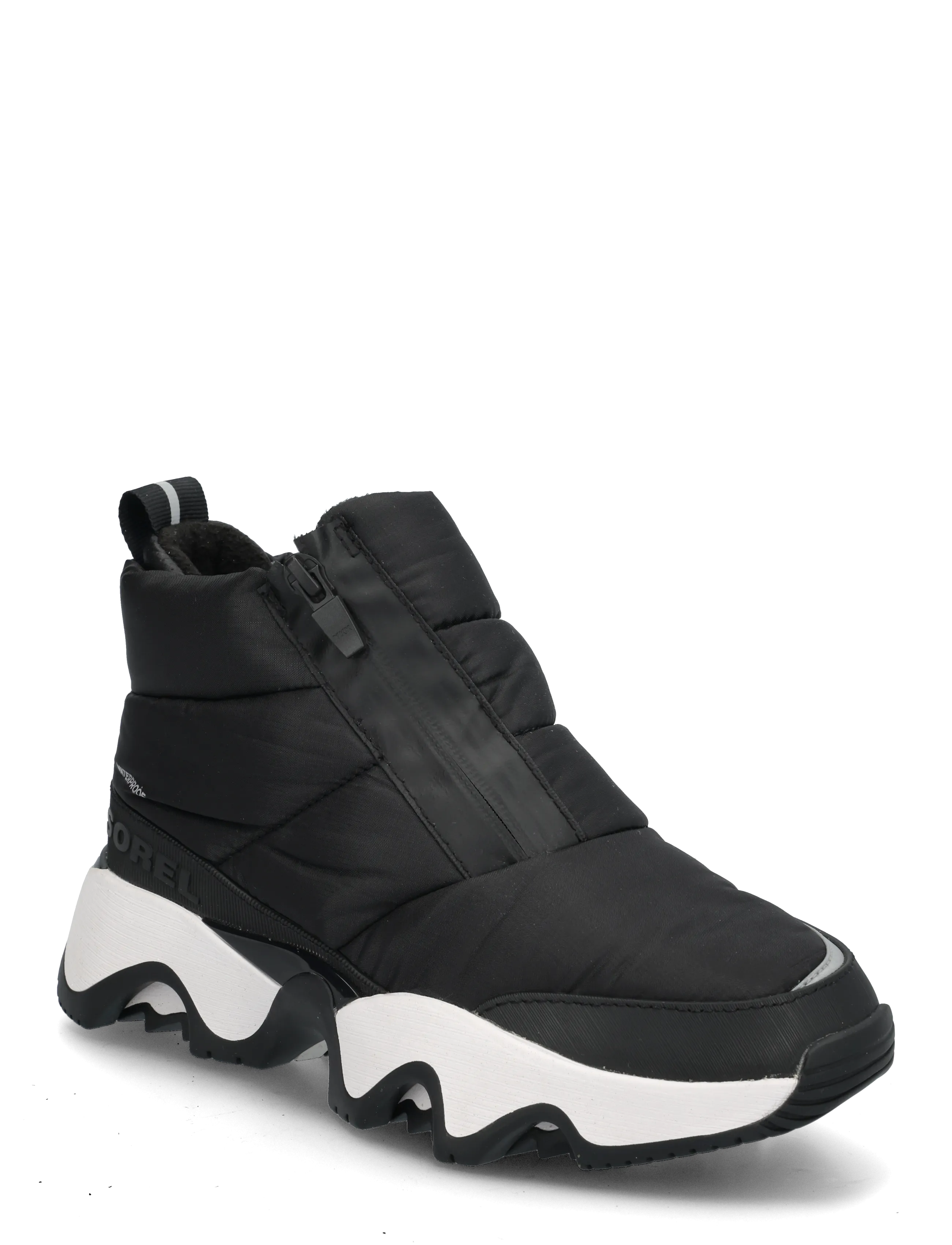 Sorel KINETIC IMPACT PUFFY ZIP WP - Transitional Layering - BLACK, BLACK / black