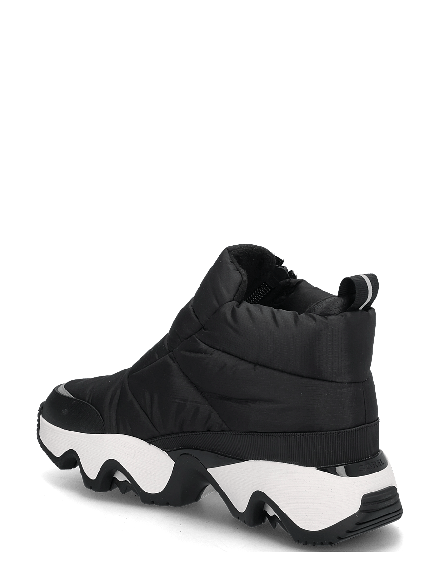 Sorel - KINETIC IMPACT PUFFY ZIP WP - winterschuhe - black, black - 1