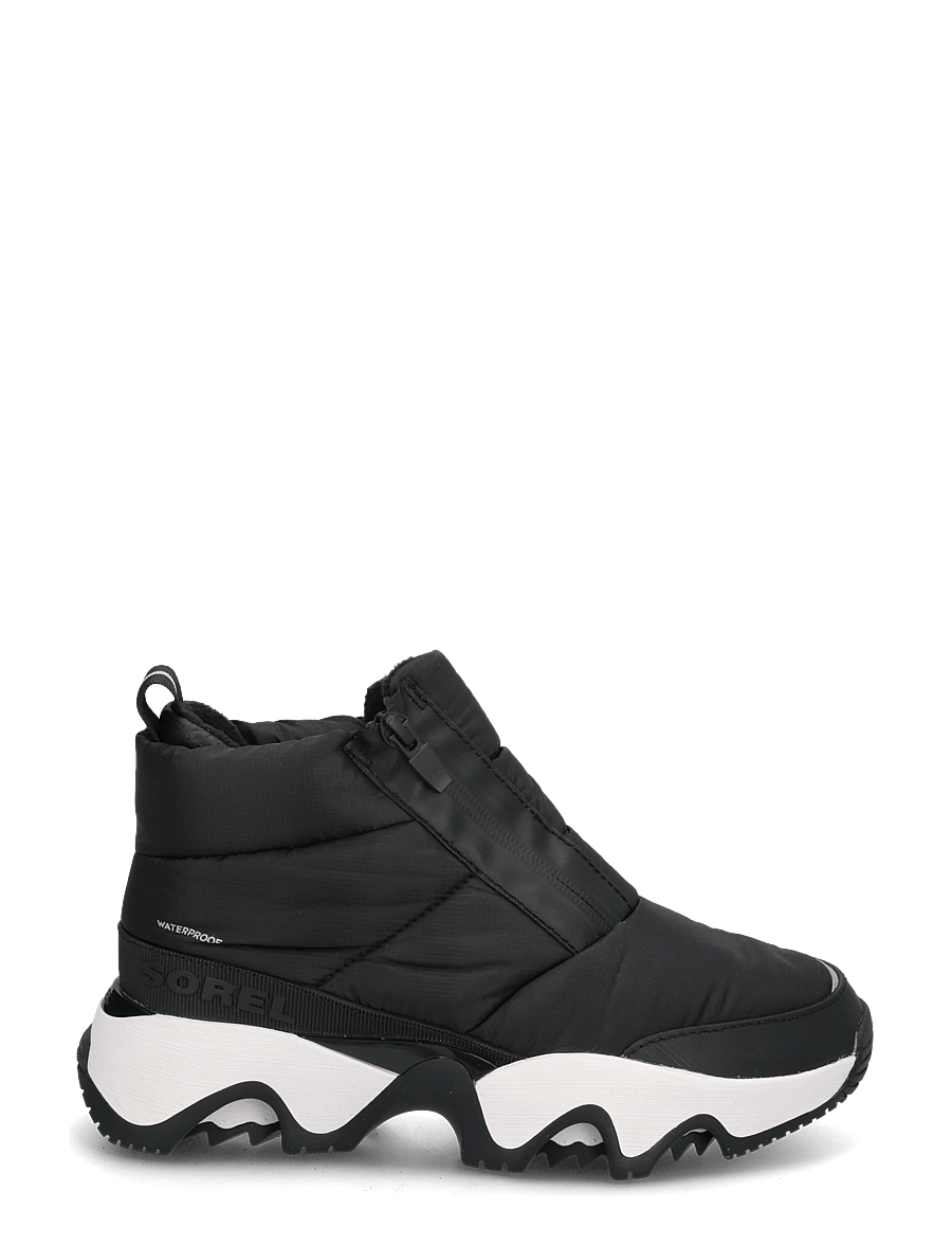 Sorel - KINETIC IMPACT PUFFY ZIP WP - winterschuhe - black, black - 2