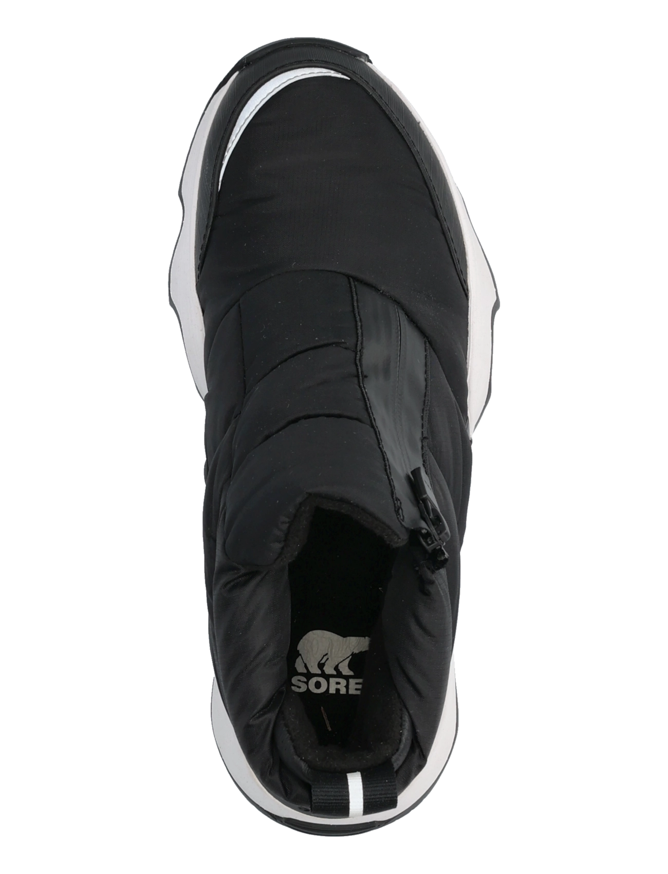 Sorel - KINETIC IMPACT PUFFY ZIP WP - winterschuhe - black, black - 3