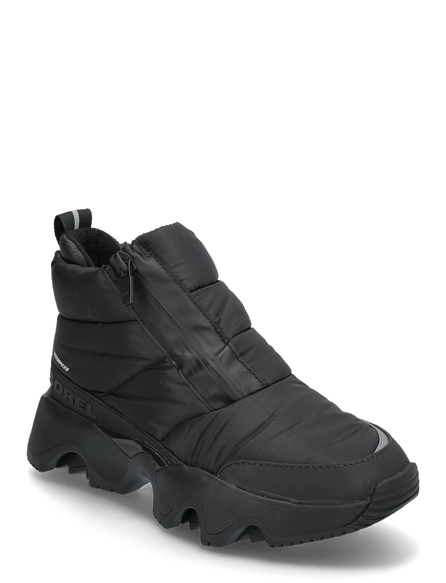 Sorel - KINETIC IMPACT PUFFY ZIP WP - vinterskor - black, sea salt - 0