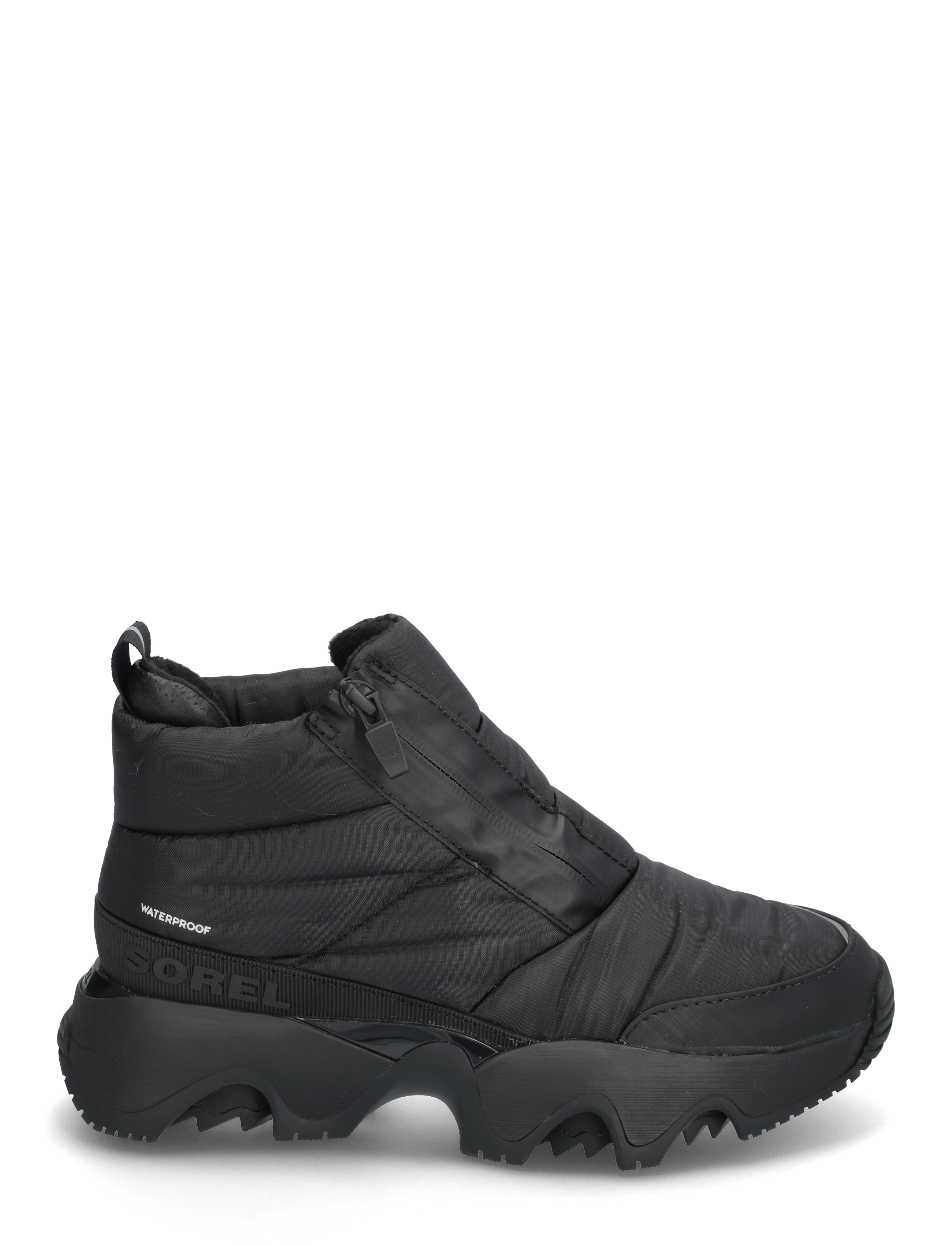 Sorel - KINETIC IMPACT PUFFY ZIP WP - vinterskor - black, sea salt - 1