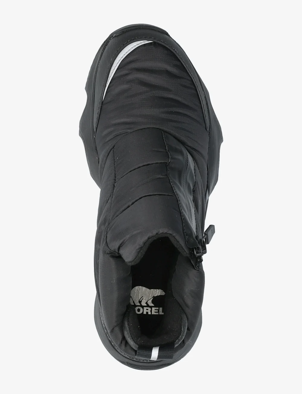 Sorel - KINETIC IMPACT PUFFY ZIP WP - talvikengät - black, sea salt - 3