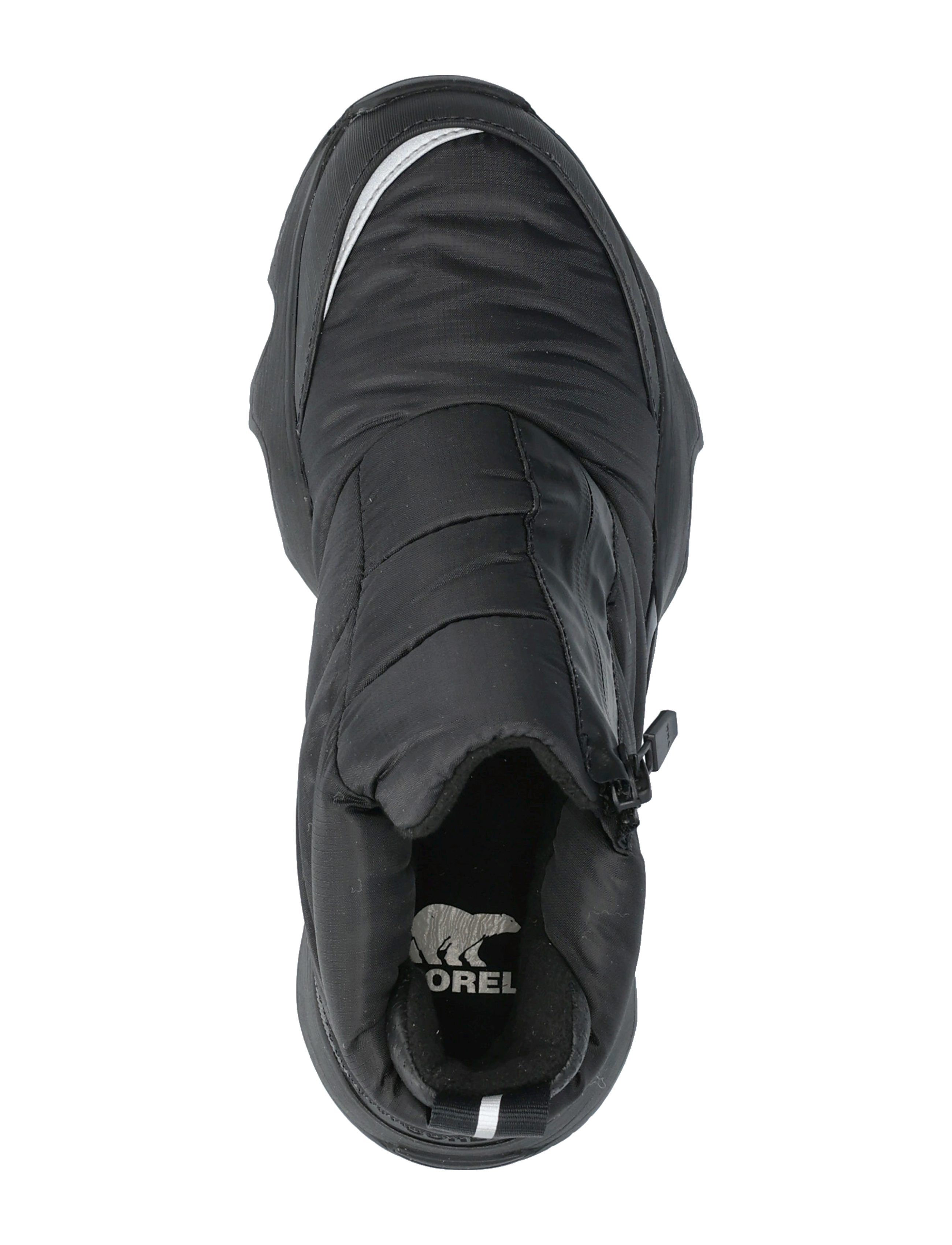 Sorel - KINETIC IMPACT PUFFY ZIP WP - vinterskor - black, sea salt - 3