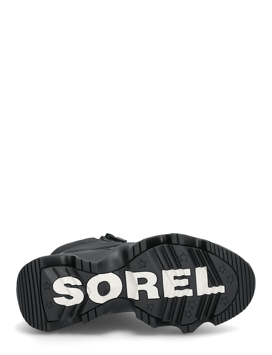 Sorel - KINETIC IMPACT PUFFY ZIP WP - vinterskor - black, sea salt - 4