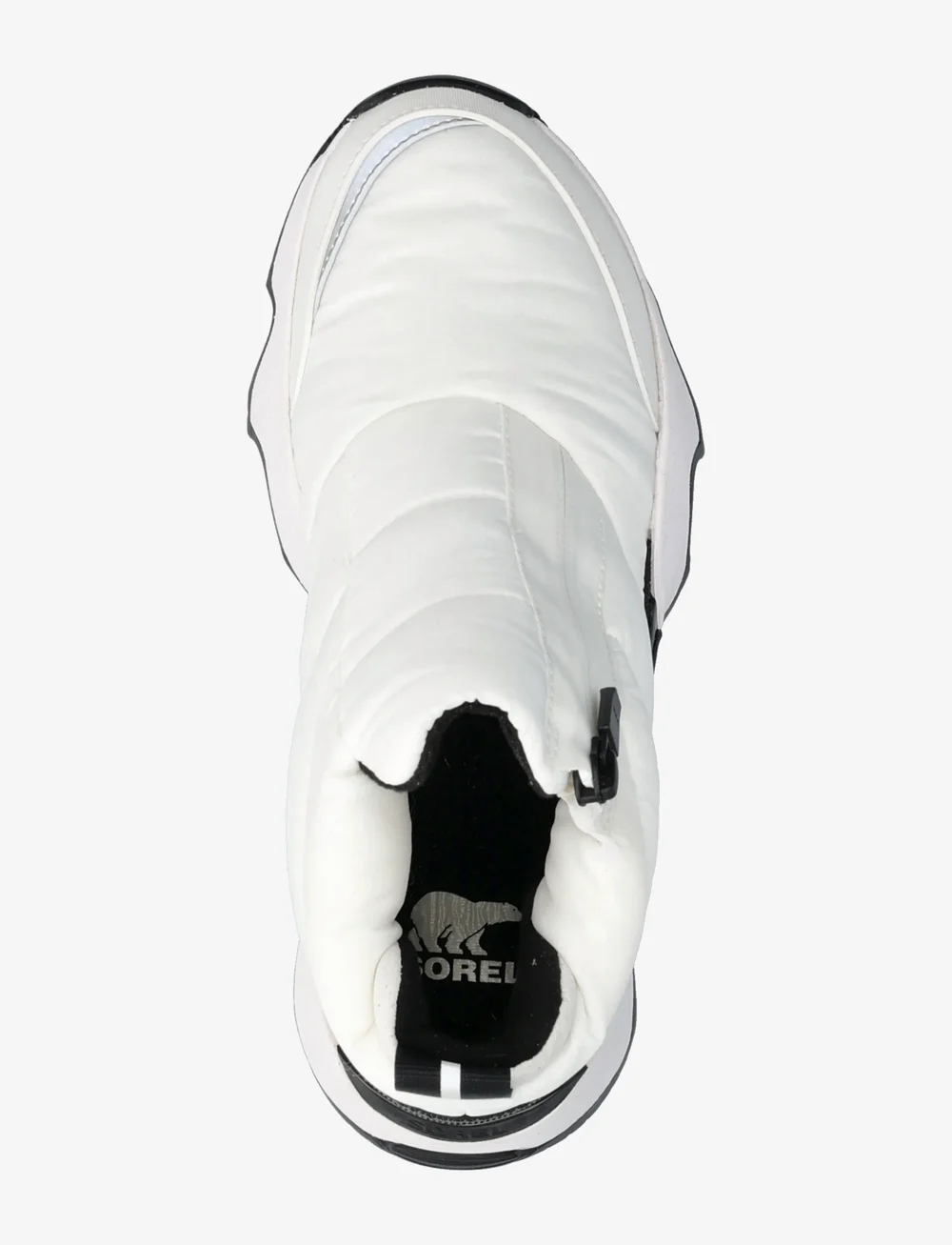 Sorel - KINETIC IMPACT PUFFY ZIP WP - varmfodrade skor - sea salt, black - 3