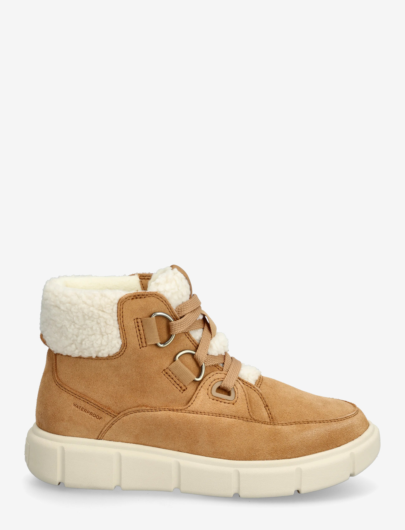 Sorel - SOREL EXPLORER III NW LACE WP - paeltega saapad - tawny buff, sea salt - 1
