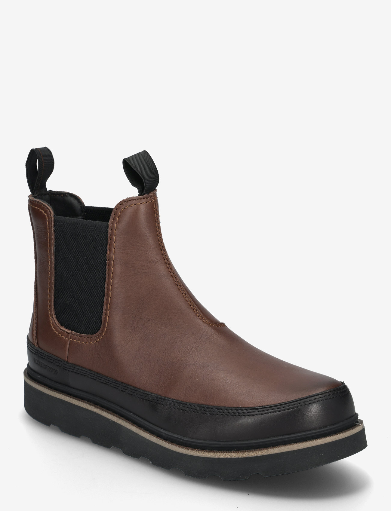 Sorel - SLABTOWN 62' CHELSEA WP - tobacco, black - 0