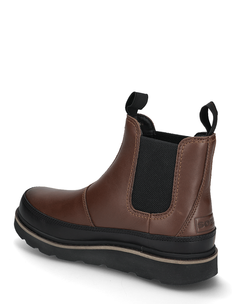 Sorel - SLABTOWN 62' CHELSEA WP - hiking shoes - tobacco, black - 2