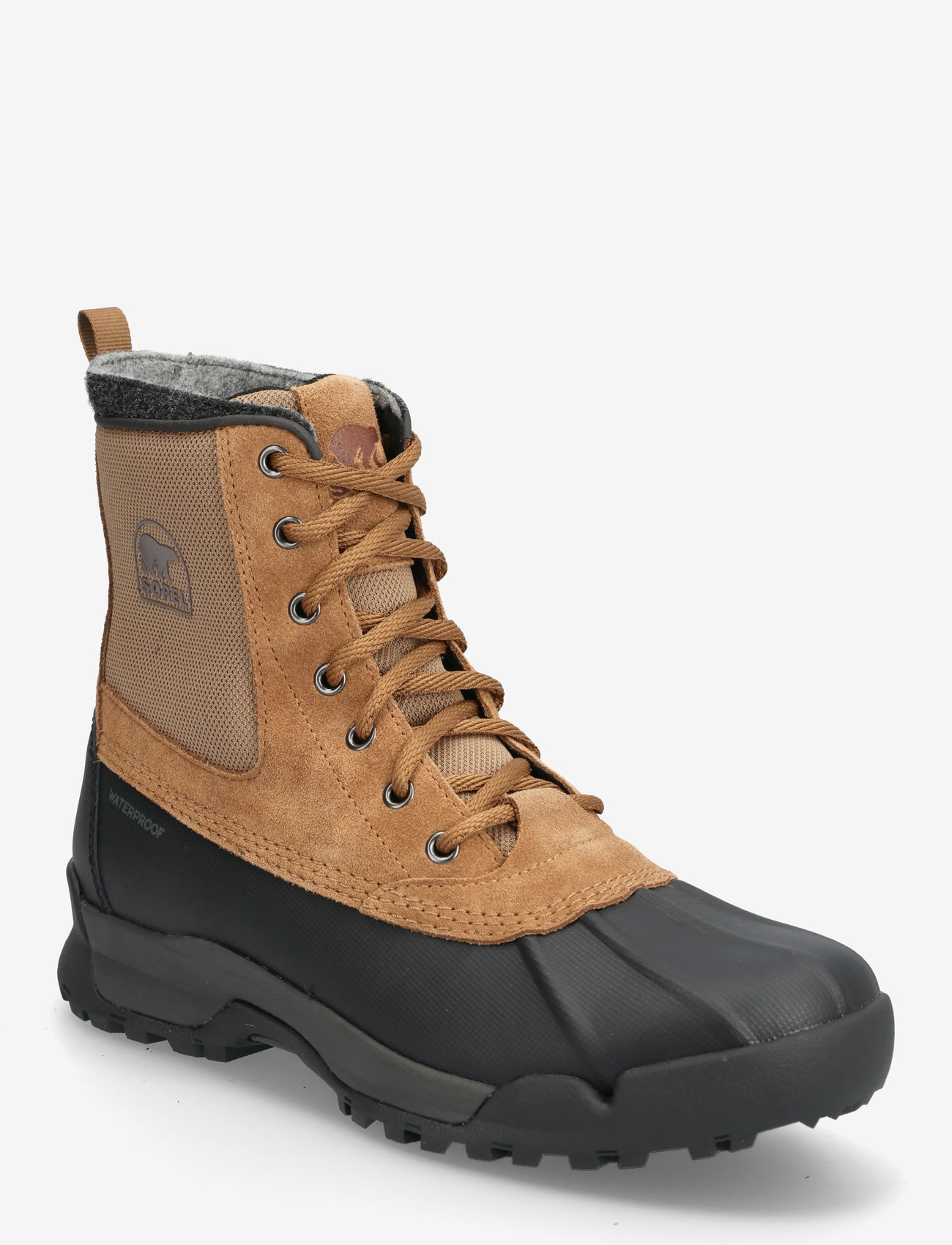 Sorel - BUXTON LITE BOOT WP - vinterstövlar - elk, black - 0