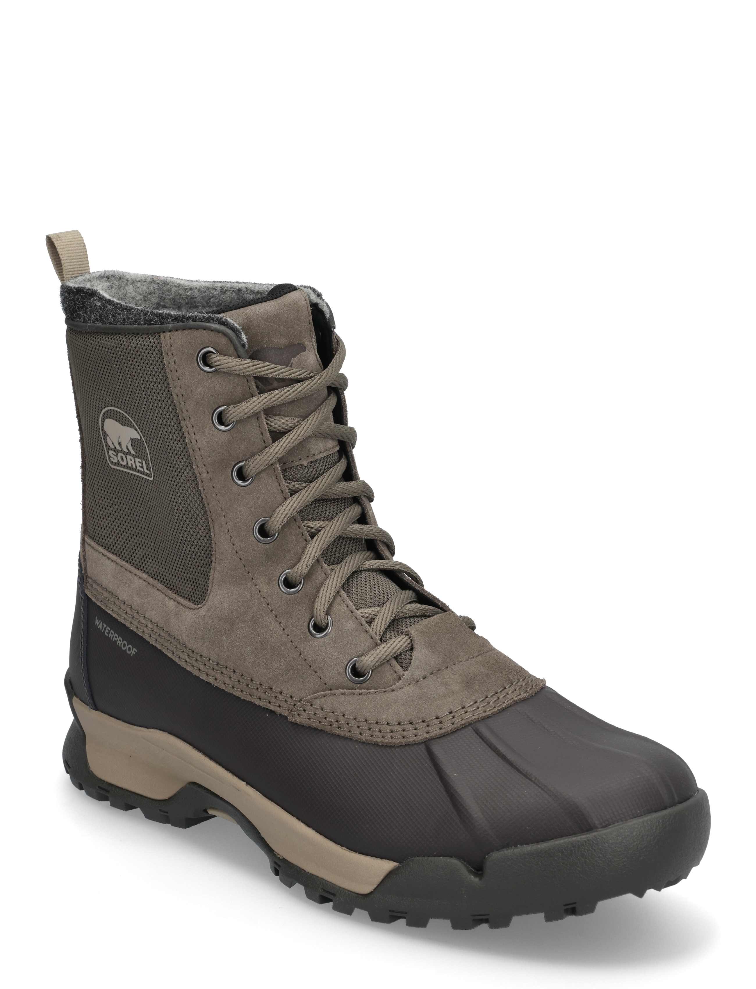 Sorel BUXTON LITE BOOT WP - Winter Boots - MAJOR, JET / green