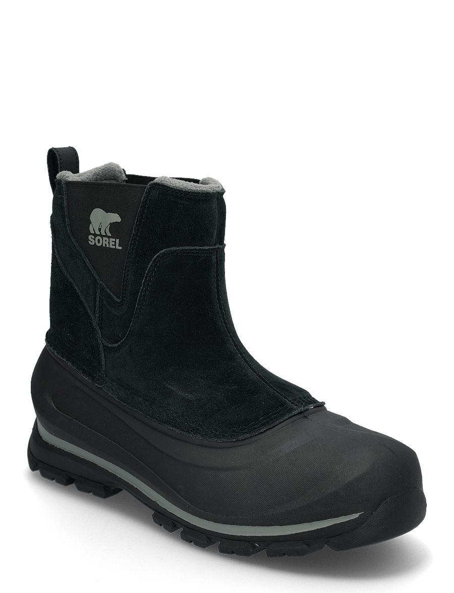 Sorel - BUXTON PULL ON BOOT WP - buty na wędrówki - black, quarry - 0