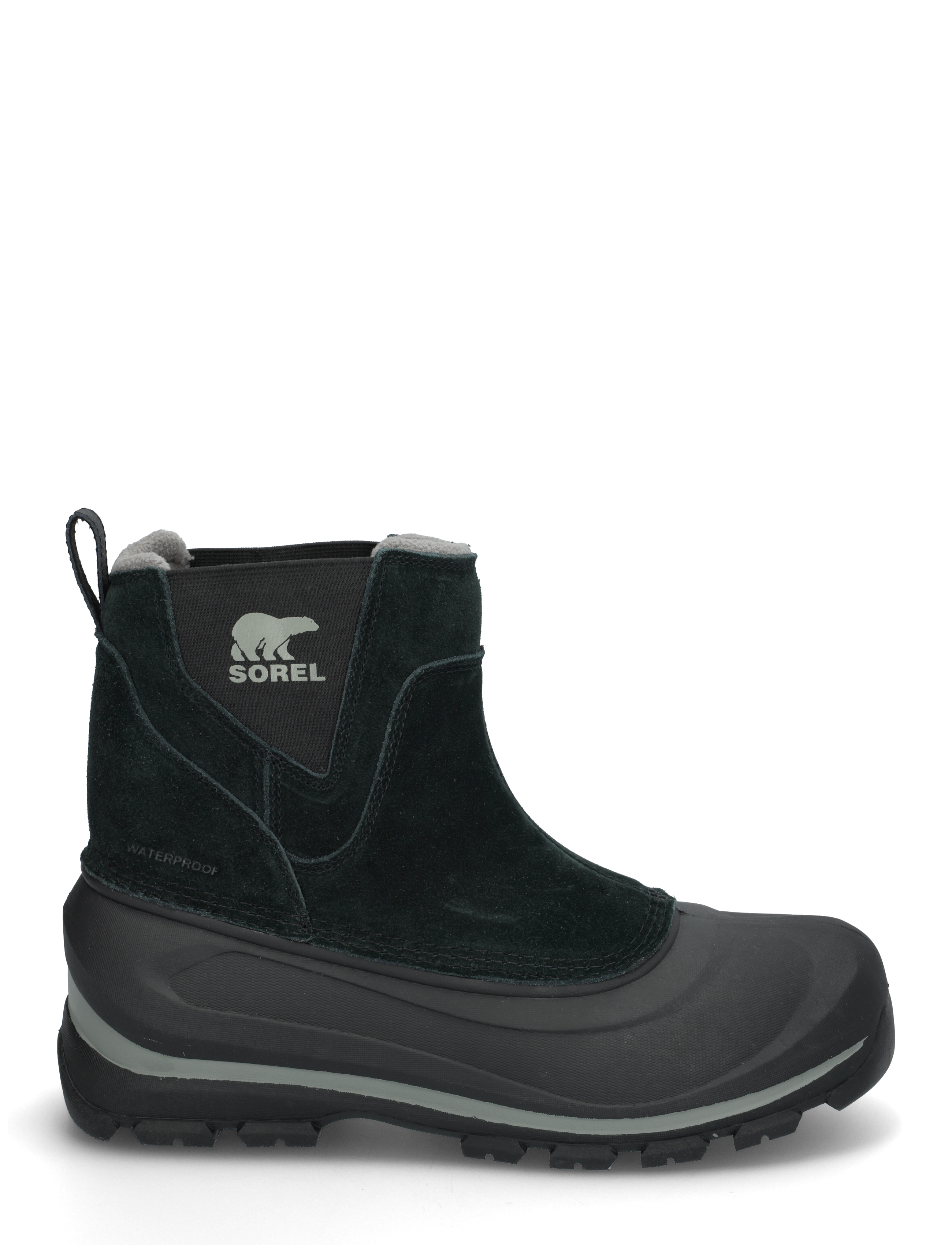 Sorel - BUXTON PULL ON BOOT WP - pārgājienu/pastaigu apavi - black, quarry - 1