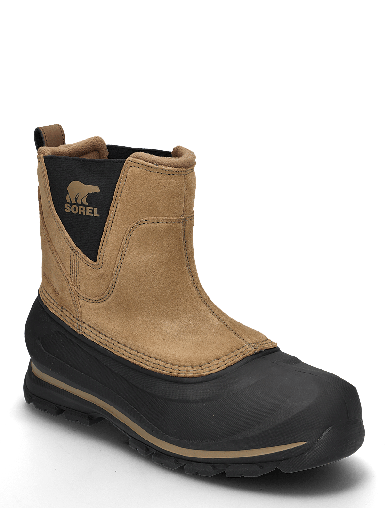 Sorel - BUXTON PULL ON BOOT WP - matka- ja kõndimisjalatsid - delta, black - 0