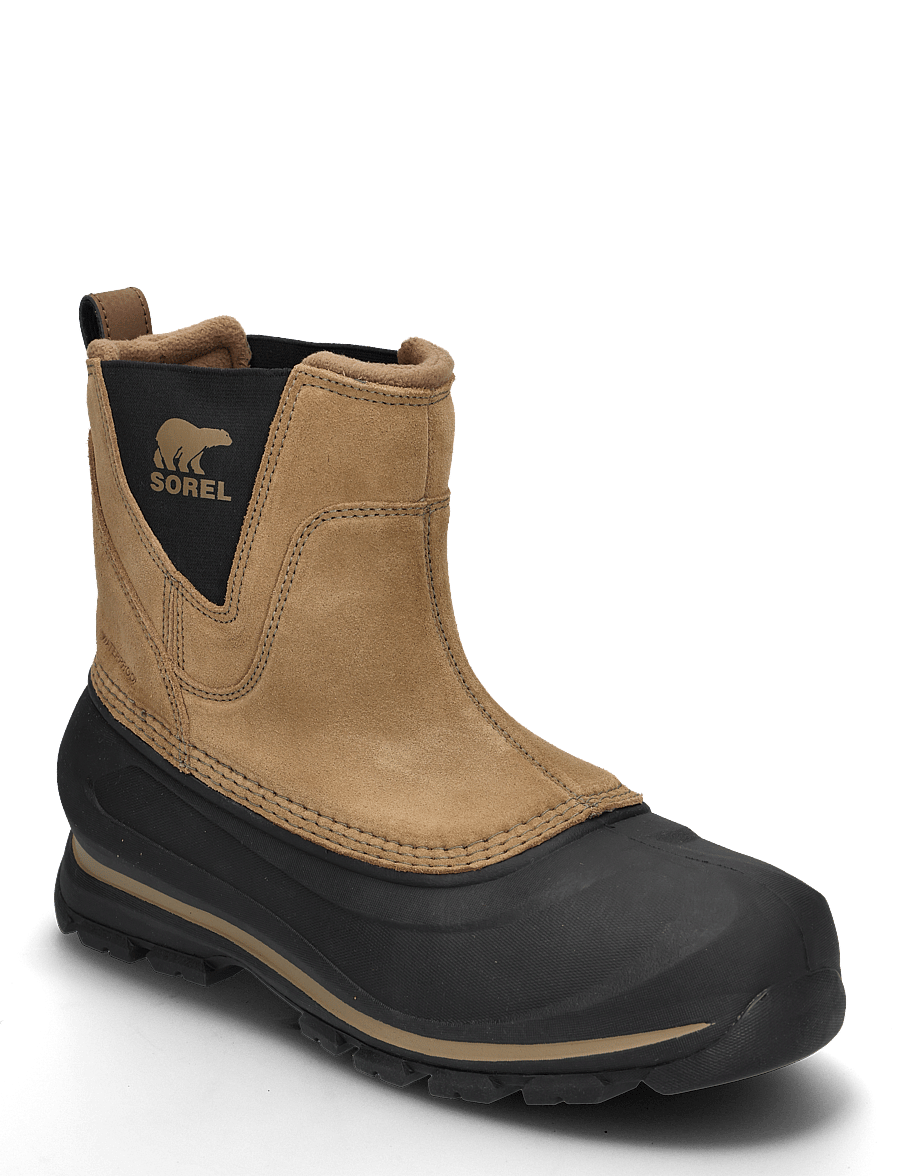 Sorel - BUXTON PULL ON BOOT WP - vandringsskor - delta, black - 0