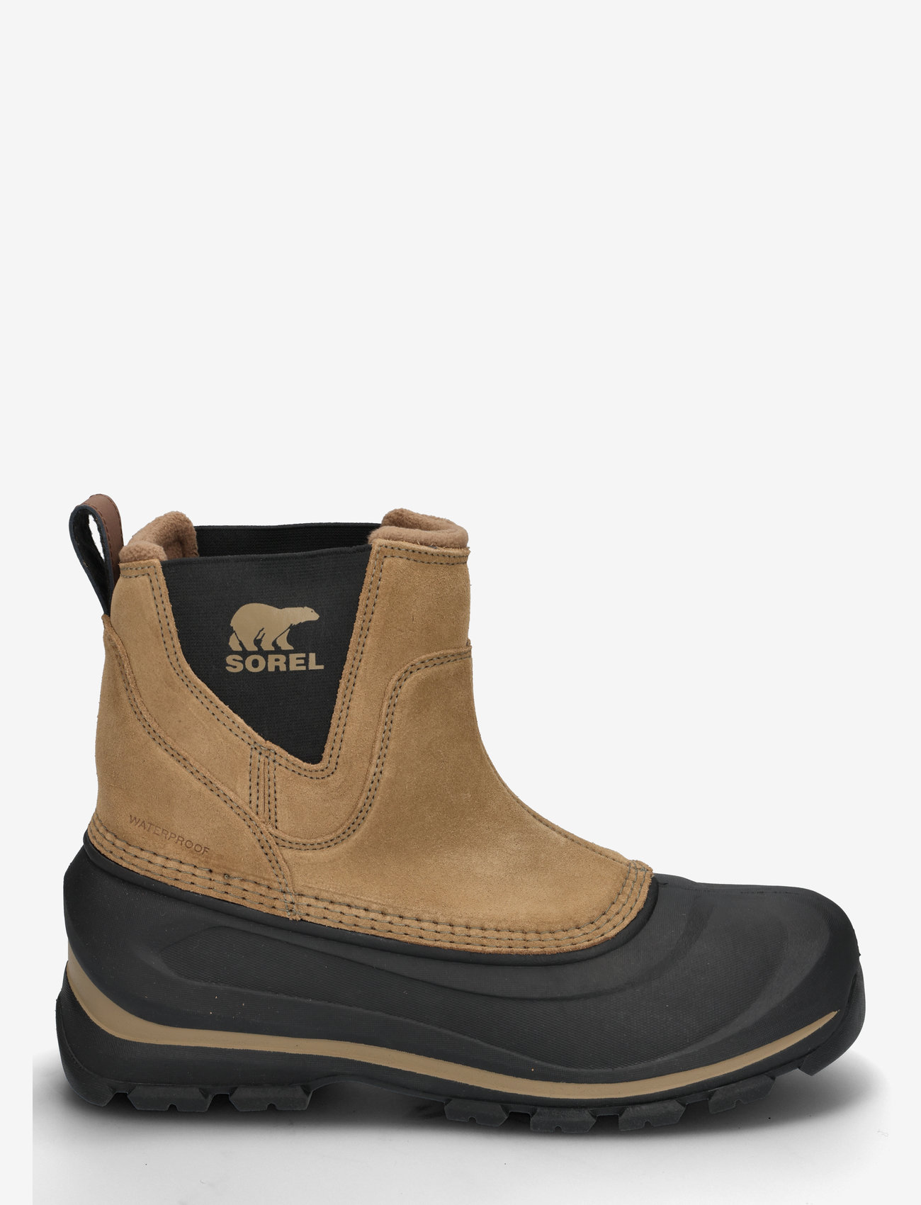 Sorel - BUXTON PULL ON BOOT WP - matka- ja kõndimisjalatsid - delta, black - 1