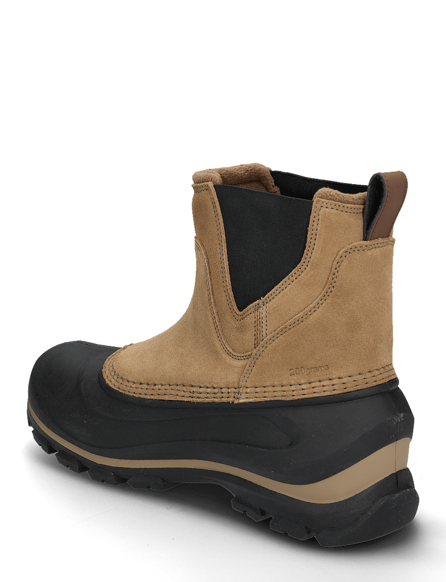 Sorel - BUXTON PULL ON BOOT WP - vandringsskor - delta, black - 2