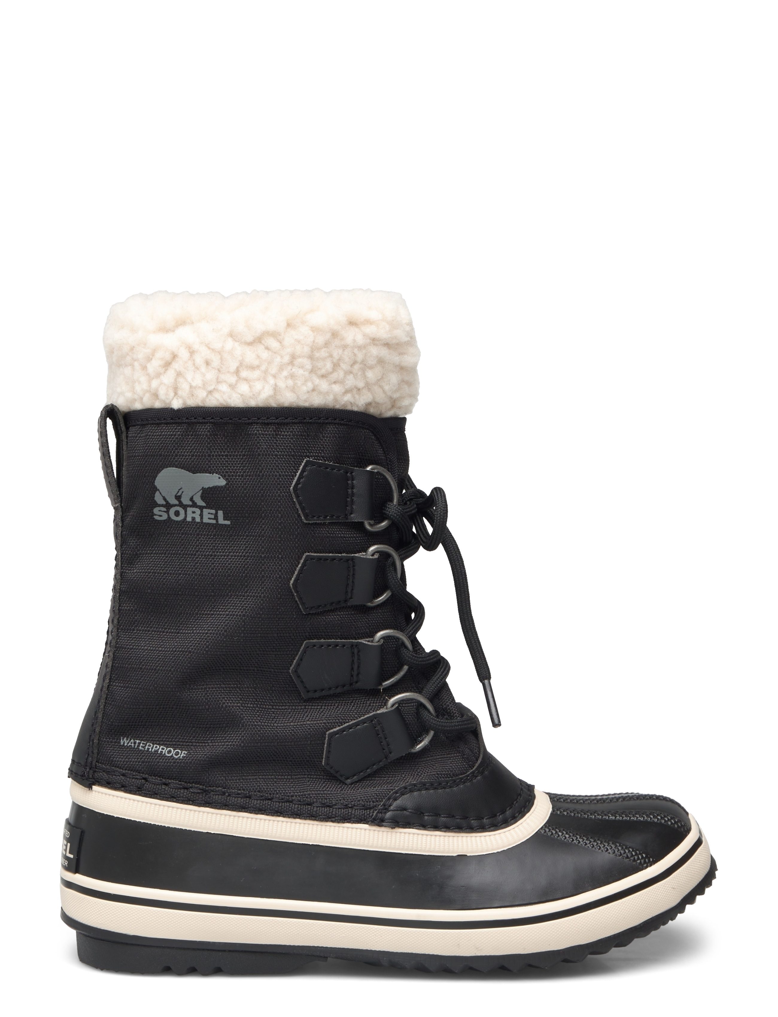 Sorel - WINTER CARNIVAL BOOT WP - vinterkängor - black, stone - 1