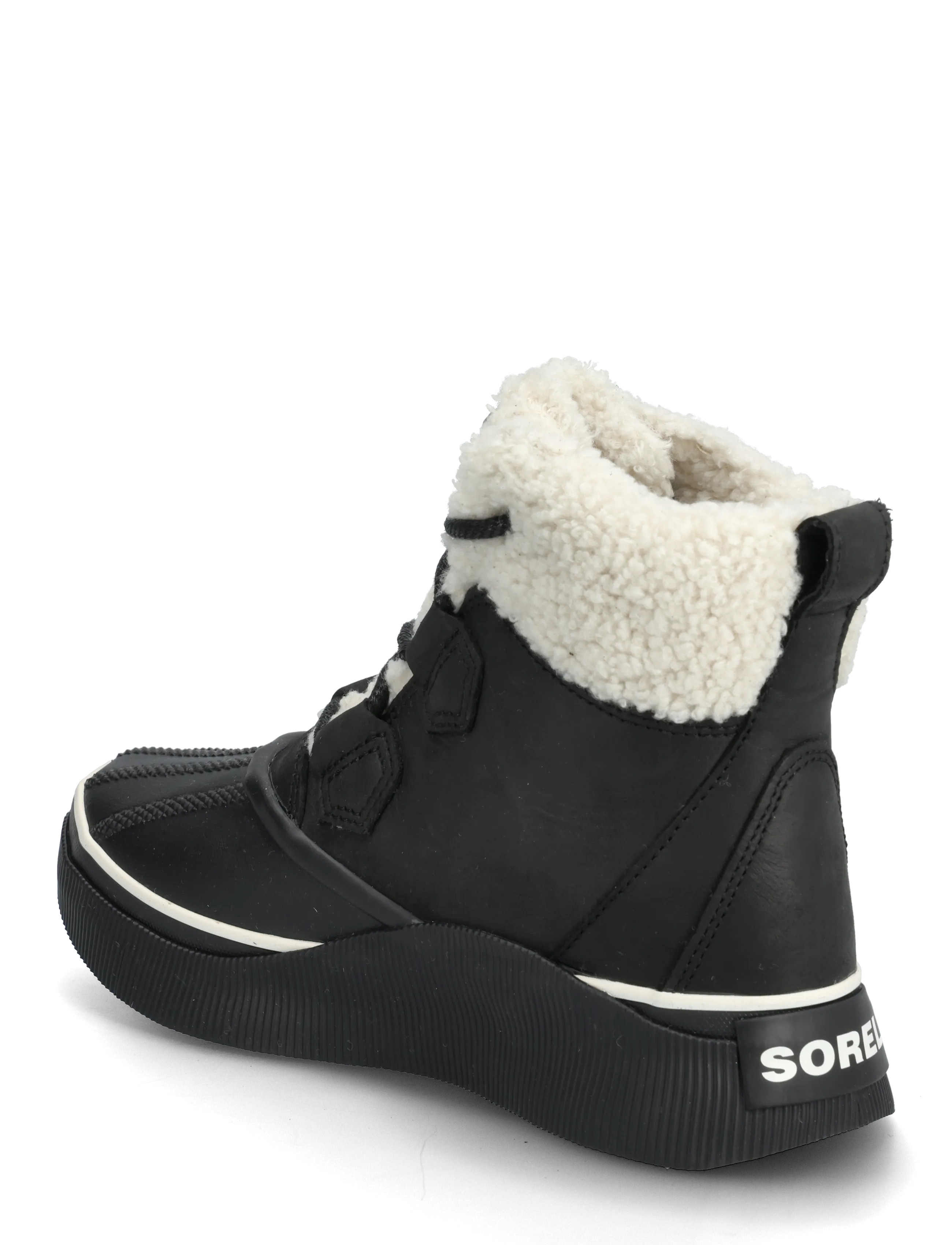 Sorel - OUT N ABOUT IV CHILLZ WP - snørestøvler - black, chalk - 2