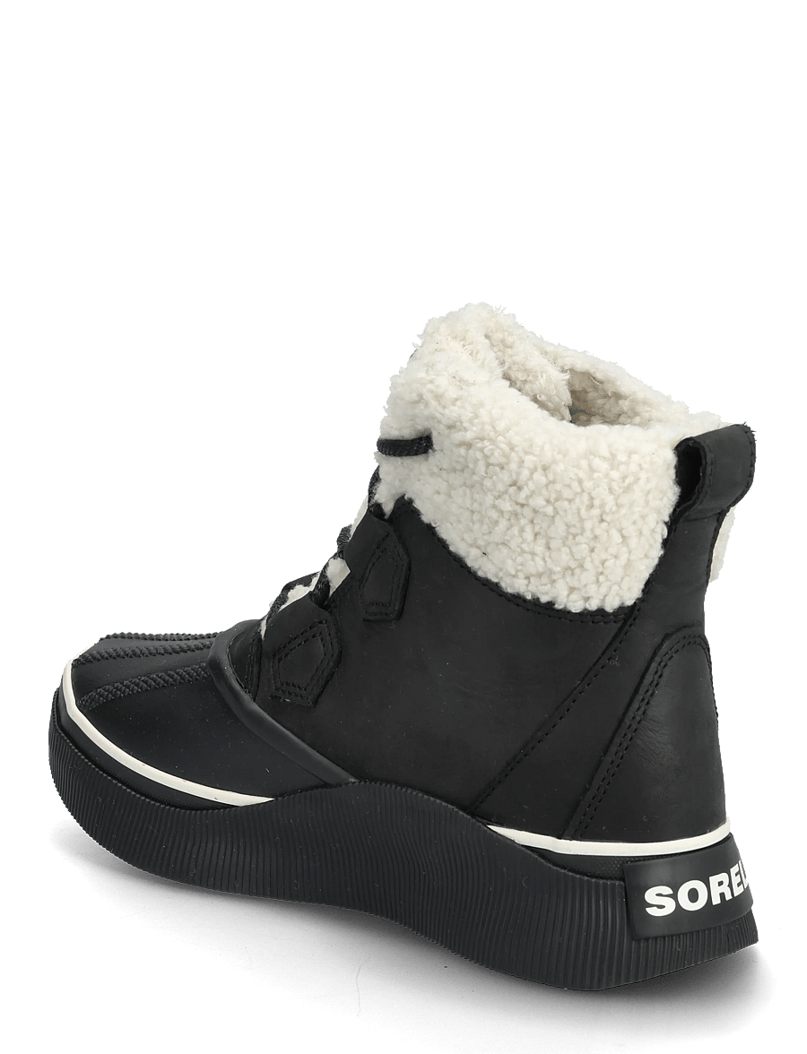 Sorel - OUT N ABOUT IV CHILLZ WP - geschnürte stiefel - black, chalk - 2