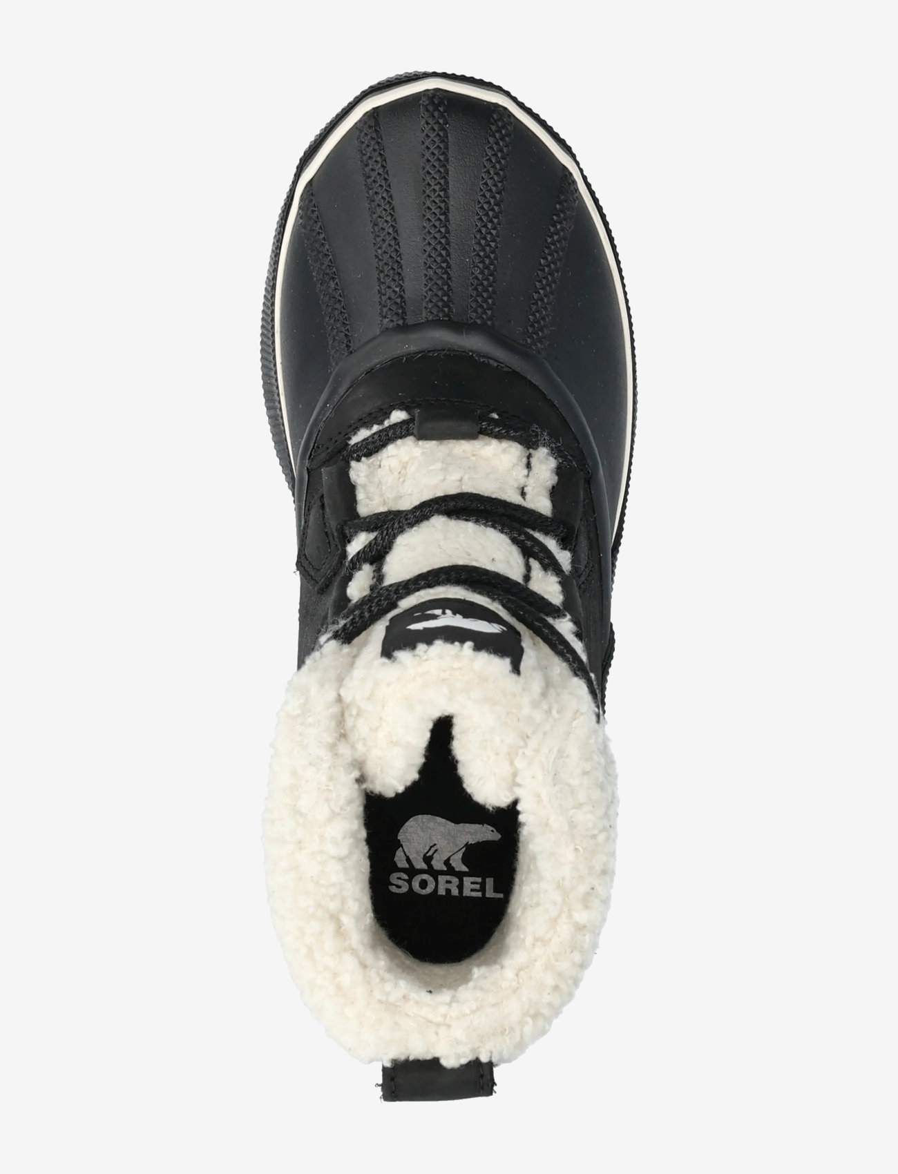 Sorel - OUT N ABOUT IV CHILLZ WP - geschnürte stiefel - black, chalk - 3