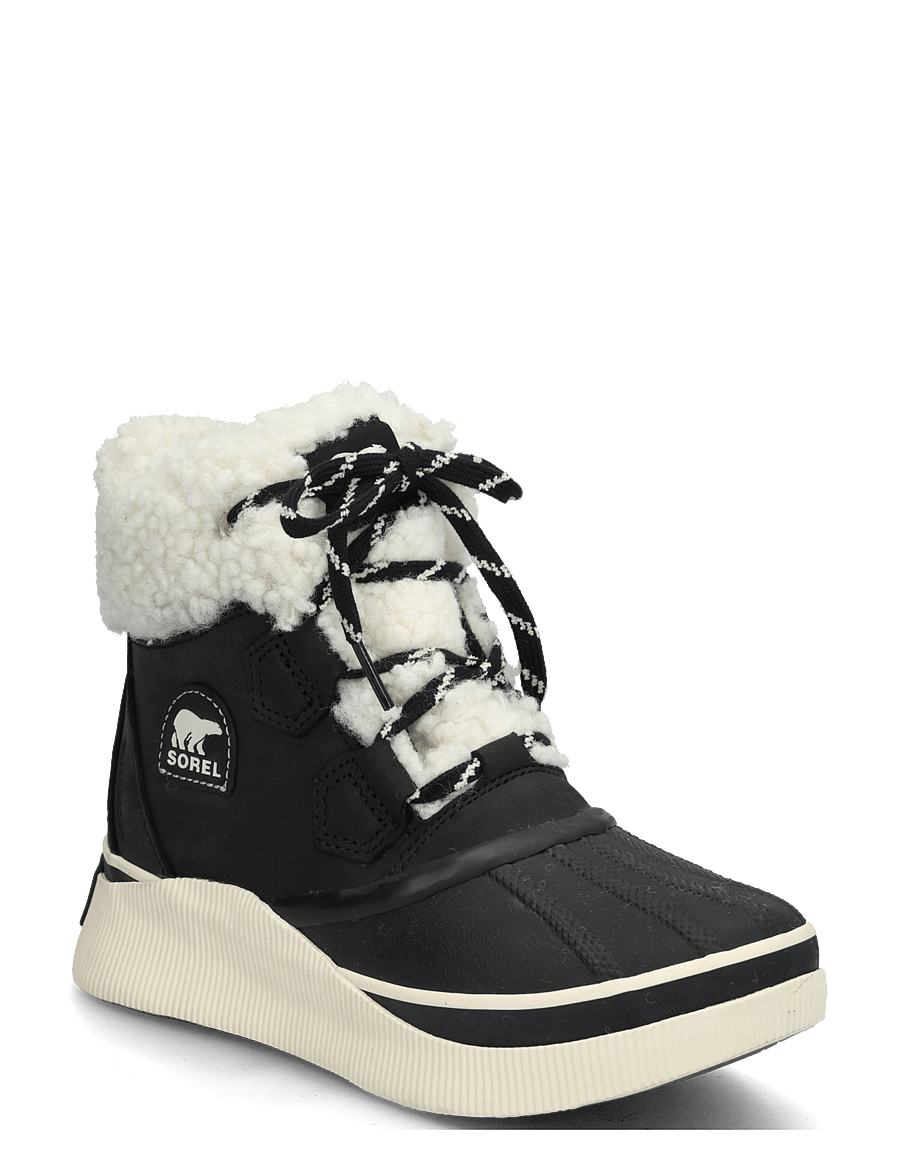 Sorel - OUT N ABOUT IV CHILLZ WP - paeltega saapad - black, sea salt - 0