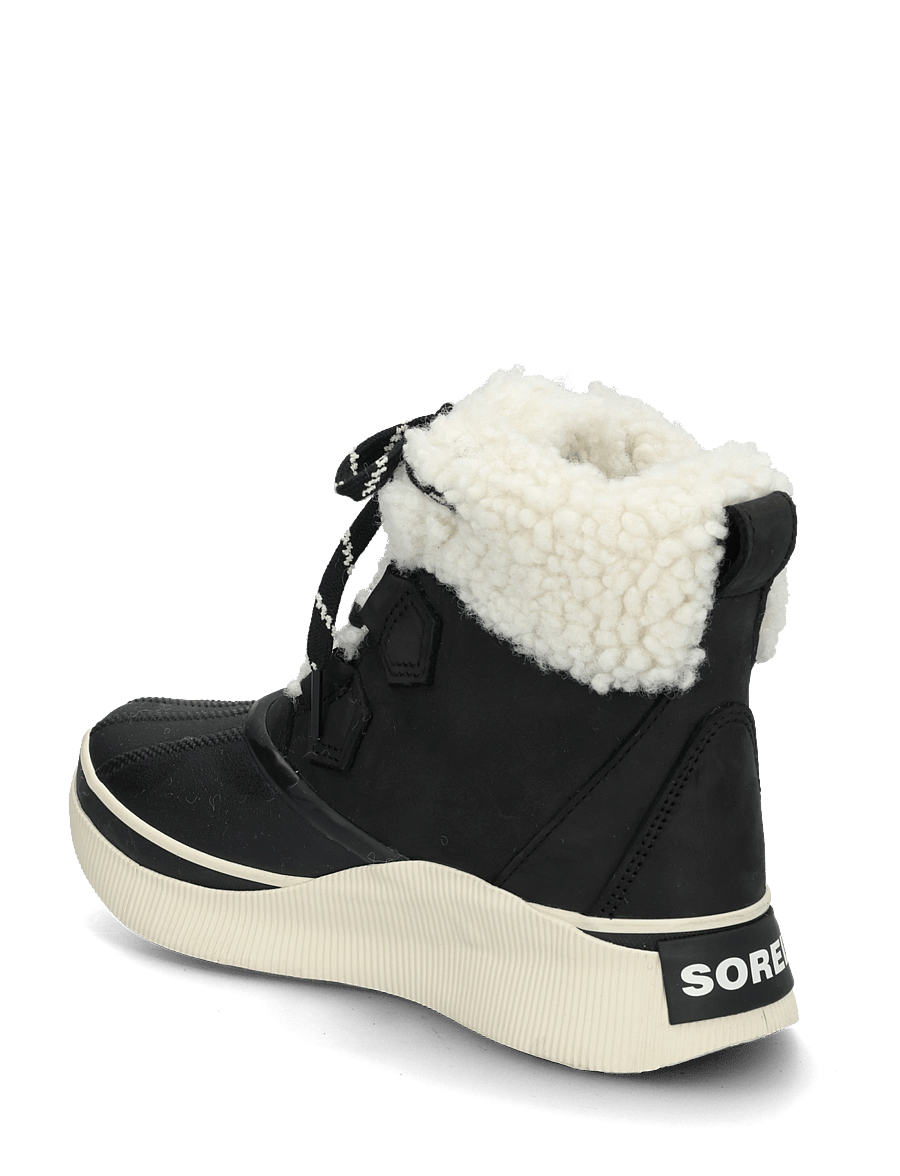 Sorel - OUT N ABOUT IV CHILLZ WP - paeltega saapad - black, sea salt - 1