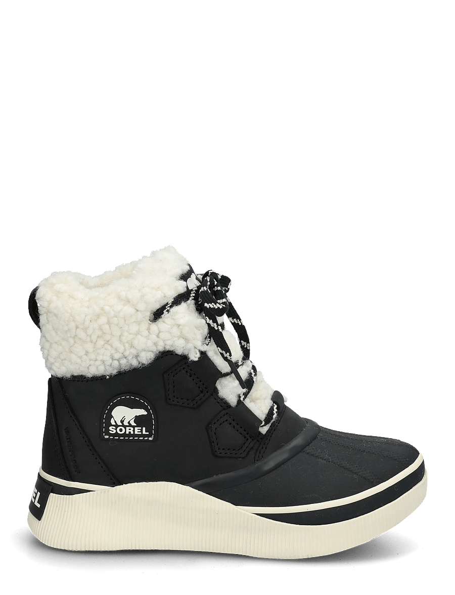 Sorel - OUT N ABOUT IV CHILLZ WP - kängor - black, sea salt - 2