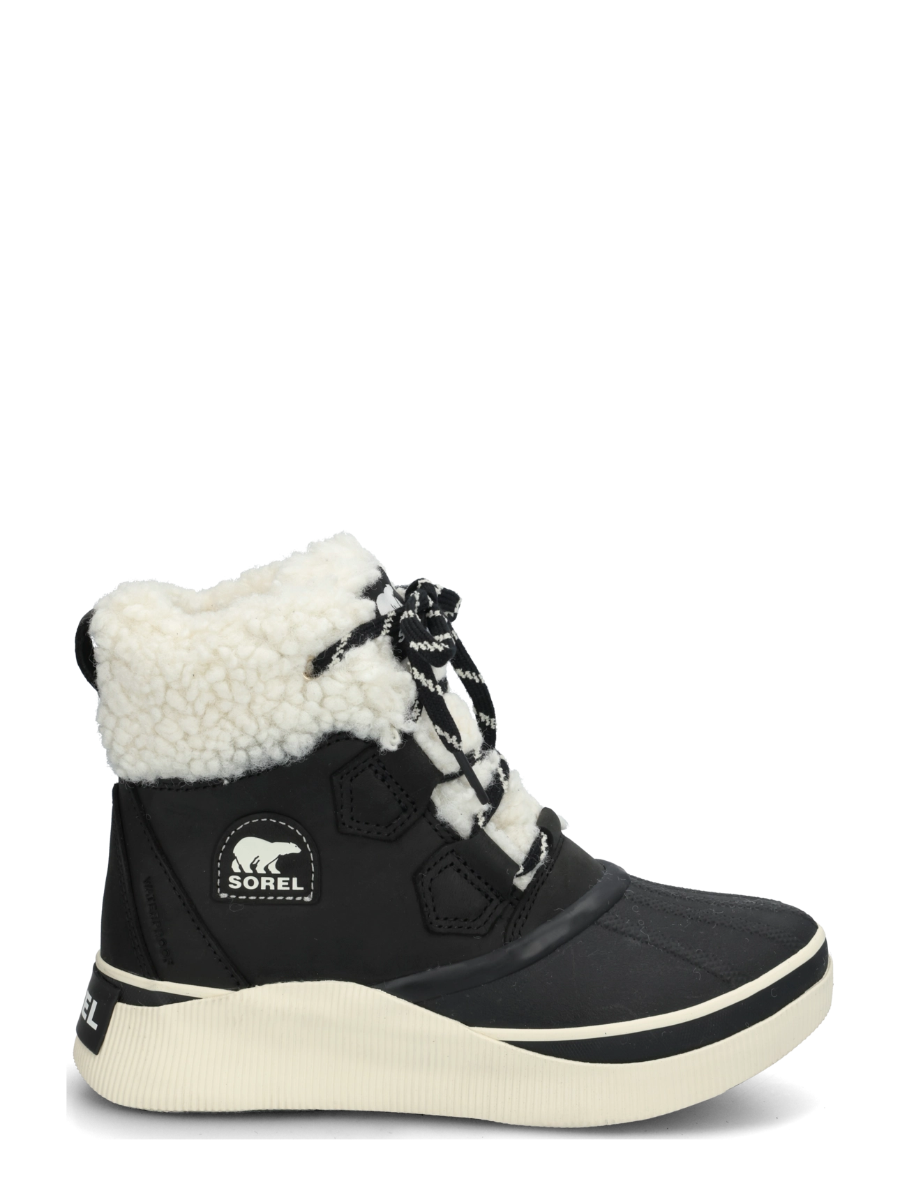 Sorel - OUT N ABOUT IV CHILLZ WP - paeltega saapad - black, sea salt - 2