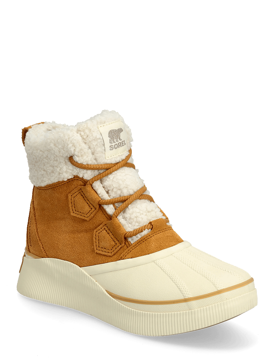 Sorel - OUT N ABOUT IV CHILLZ WP - geschnürte stiefel - canyon gold, honey white - 0