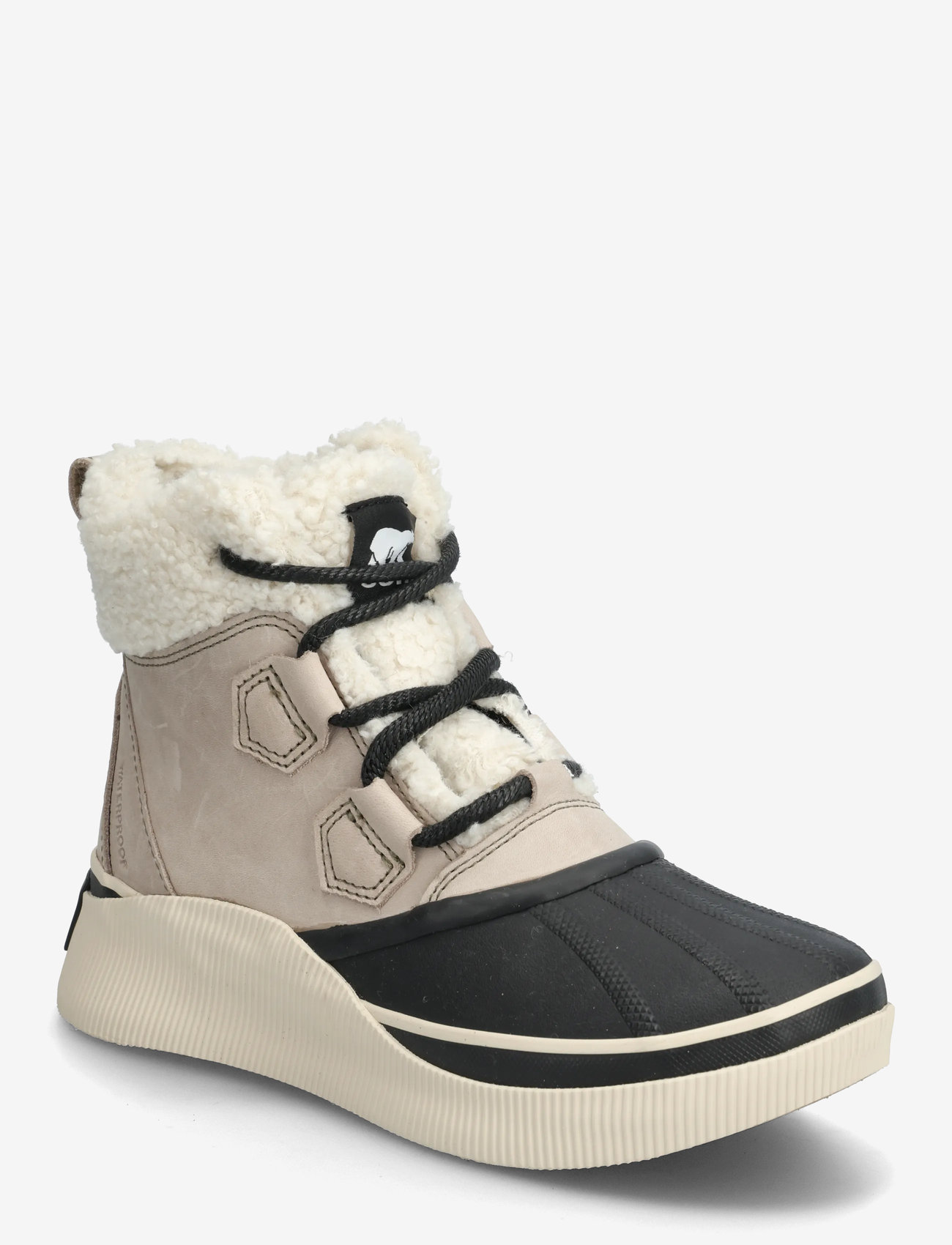 Sorel - OUT N ABOUT IV CHILLZ WP - geschnürte stiefel - omega taupe, black - 0