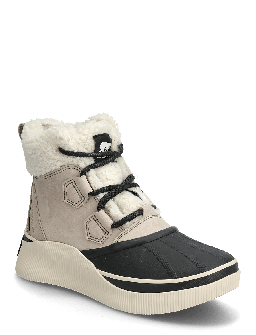 Sorel - OUT N ABOUT IV CHILLZ WP - snørestøvler - omega taupe, black - 0