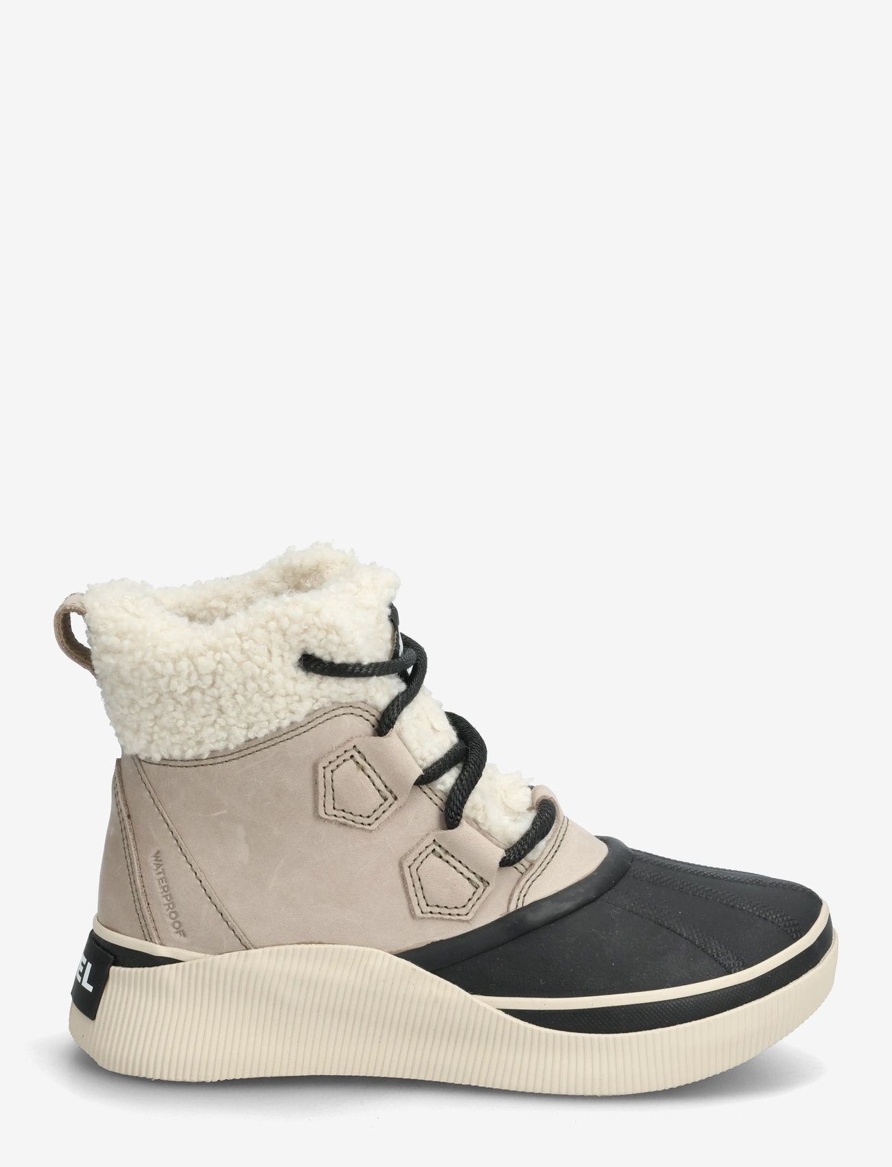 Sorel - OUT N ABOUT IV CHILLZ WP - geschnürte stiefel - omega taupe, black - 1