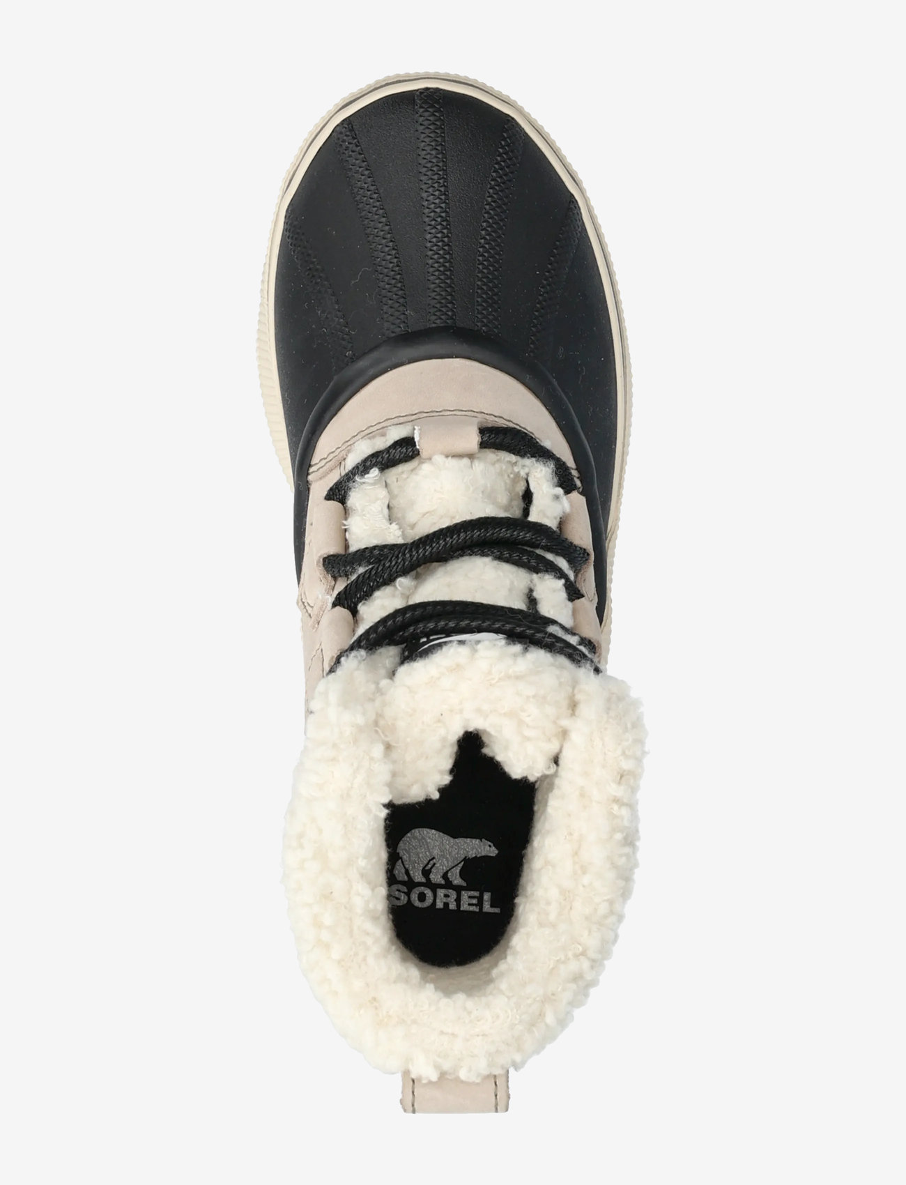 Sorel - OUT N ABOUT IV CHILLZ WP - geschnürte stiefel - omega taupe, black - 3