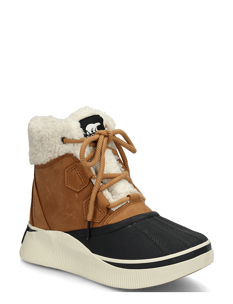 Sorel - OUT N ABOUT IV CHILLZ WP - snørestøvler - taffy, black - 0