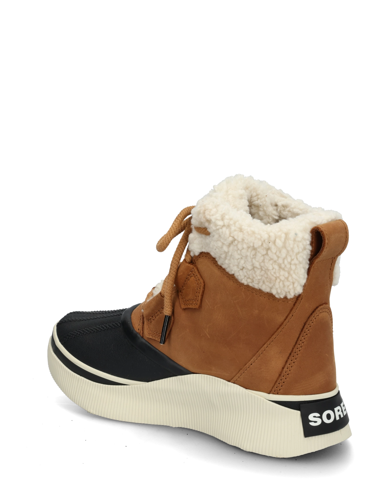Sorel - OUT N ABOUT IV CHILLZ WP - snørestøvler - taffy, black - 1