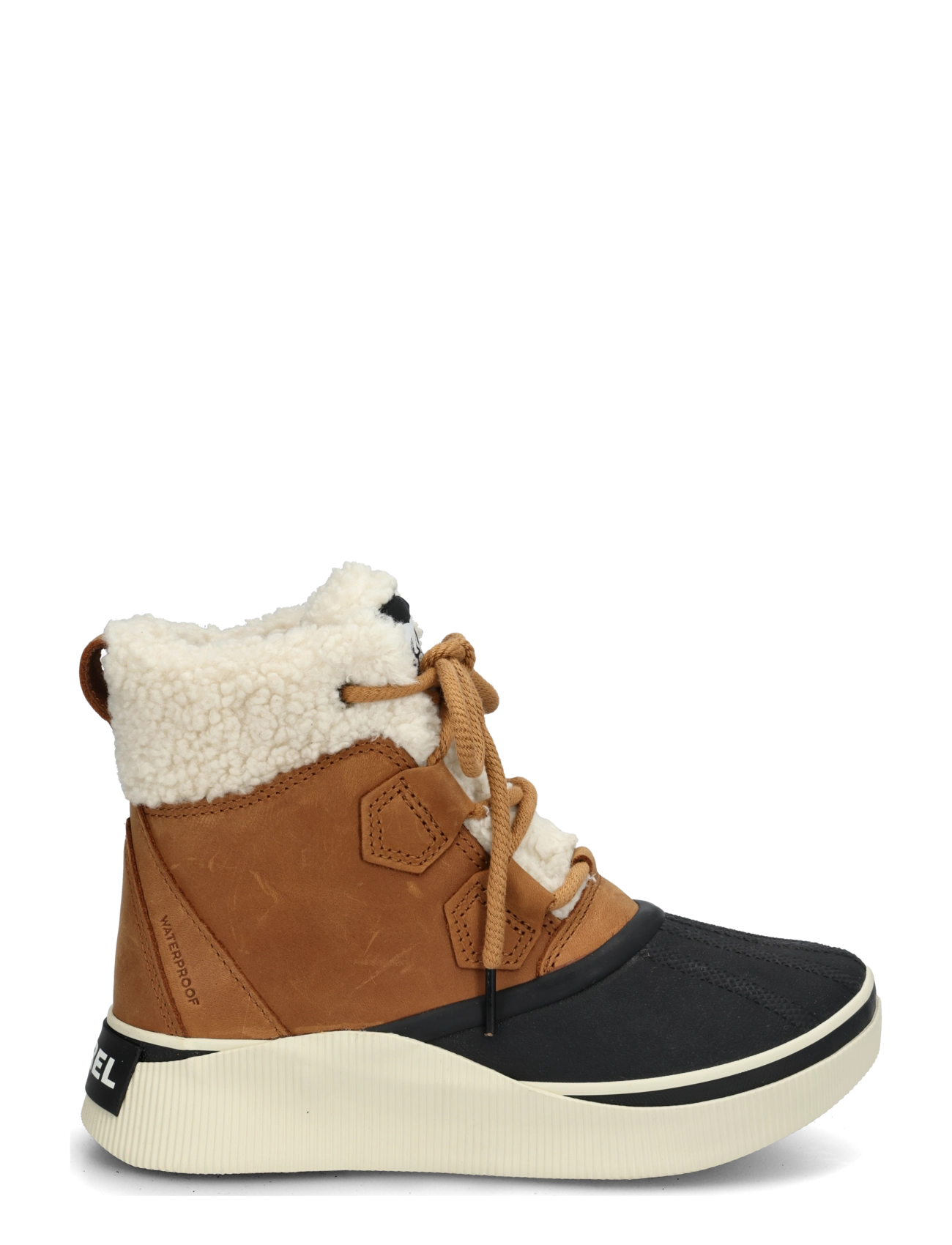 Sorel - OUT N ABOUT IV CHILLZ WP - snørestøvler - taffy, black - 2
