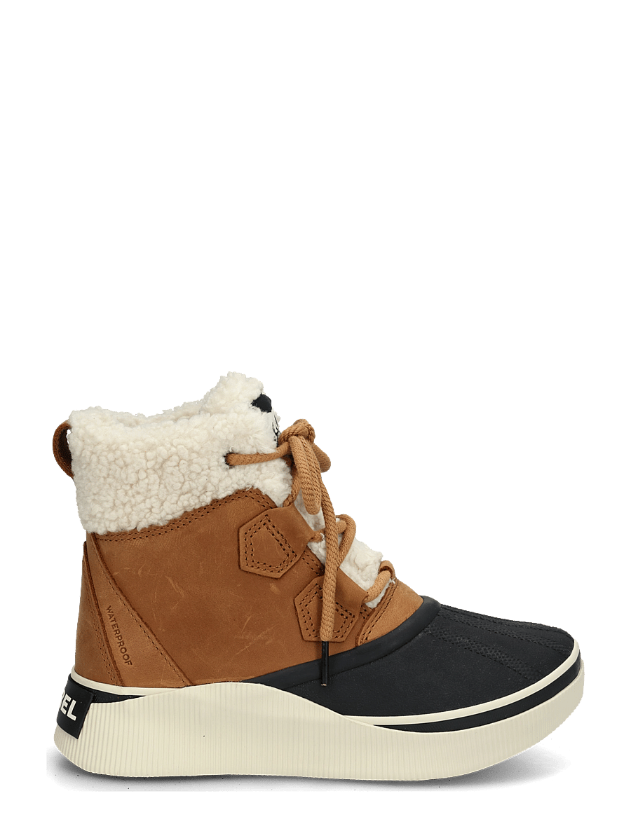 Sorel - OUT N ABOUT IV CHILLZ WP - snørestøvler - taffy, black - 2