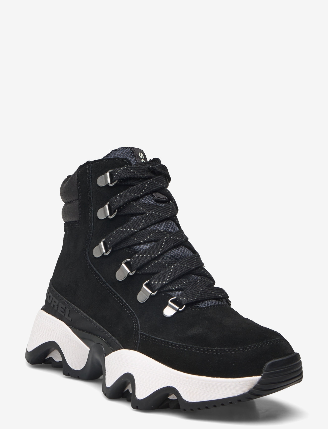 Sorel - KINETIC IMPACT CONQUEST PLUS WP - geschnürte stiefel - black, sea salt - 0