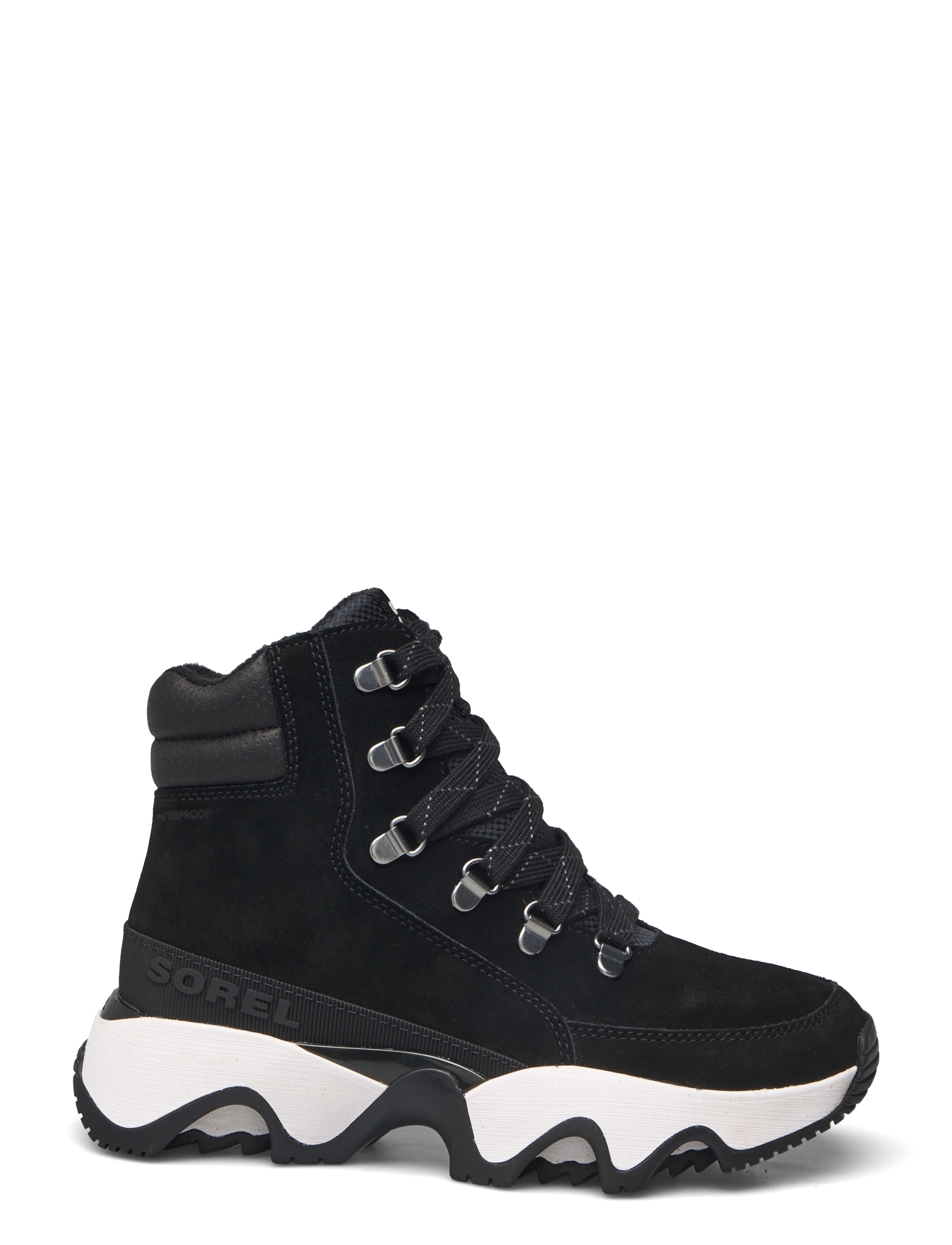 Sorel - KINETIC IMPACT CONQUEST PLUS WP - geschnürte stiefel - black, sea salt - 1