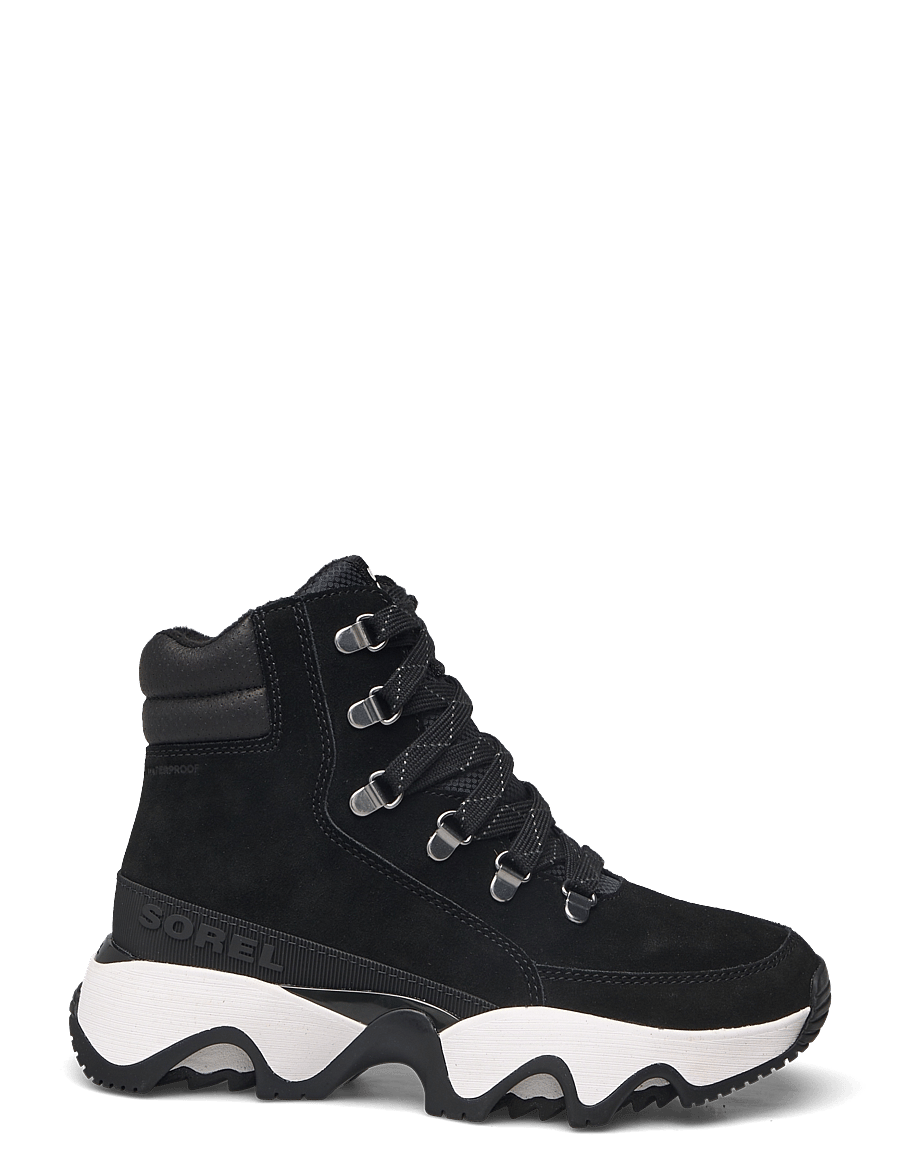 Sorel - KINETIC IMPACT CONQUEST PLUS WP - paeltega saapad - black, sea salt - 1
