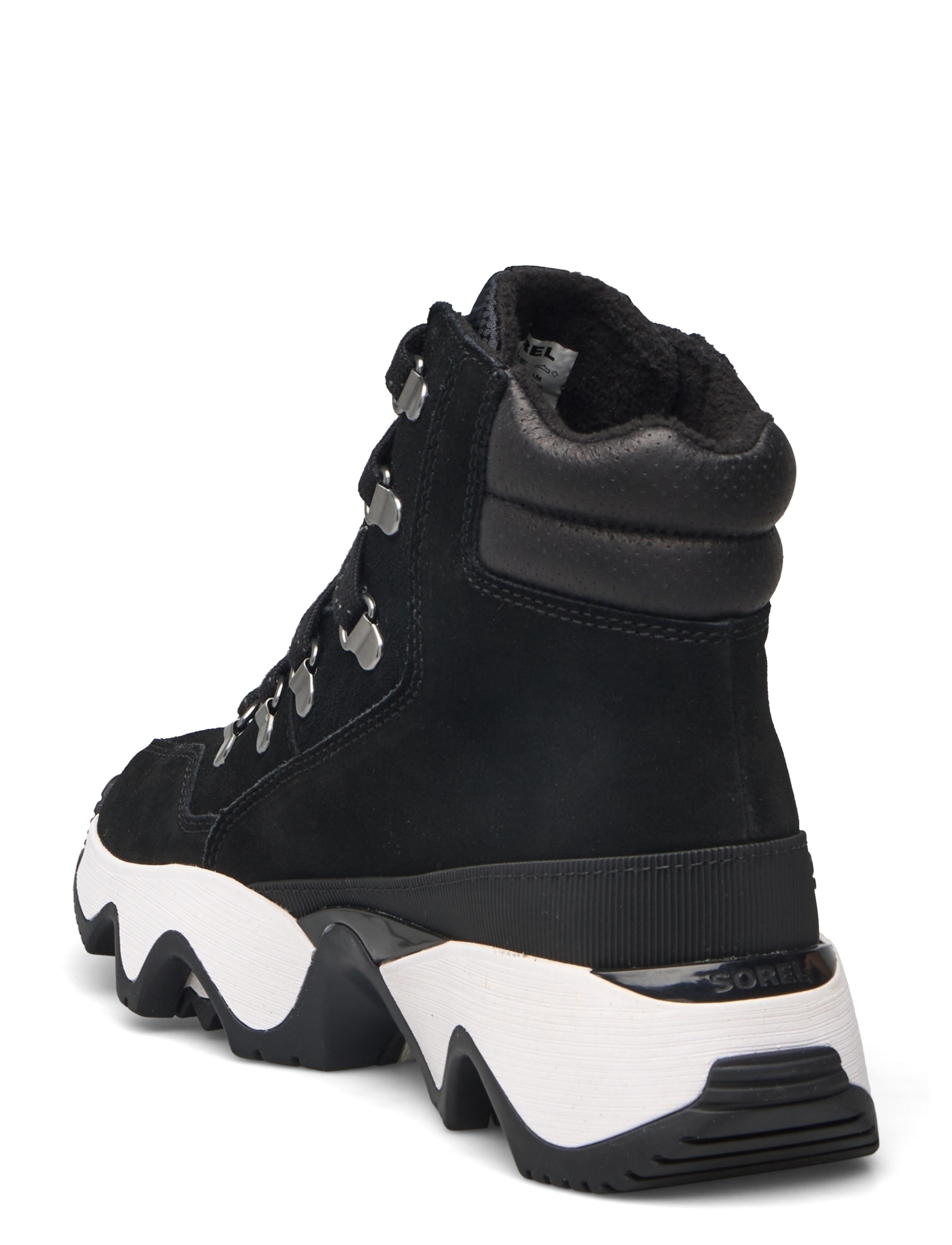 Sorel - KINETIC IMPACT CONQUEST PLUS WP - geschnürte stiefel - black, sea salt - 2