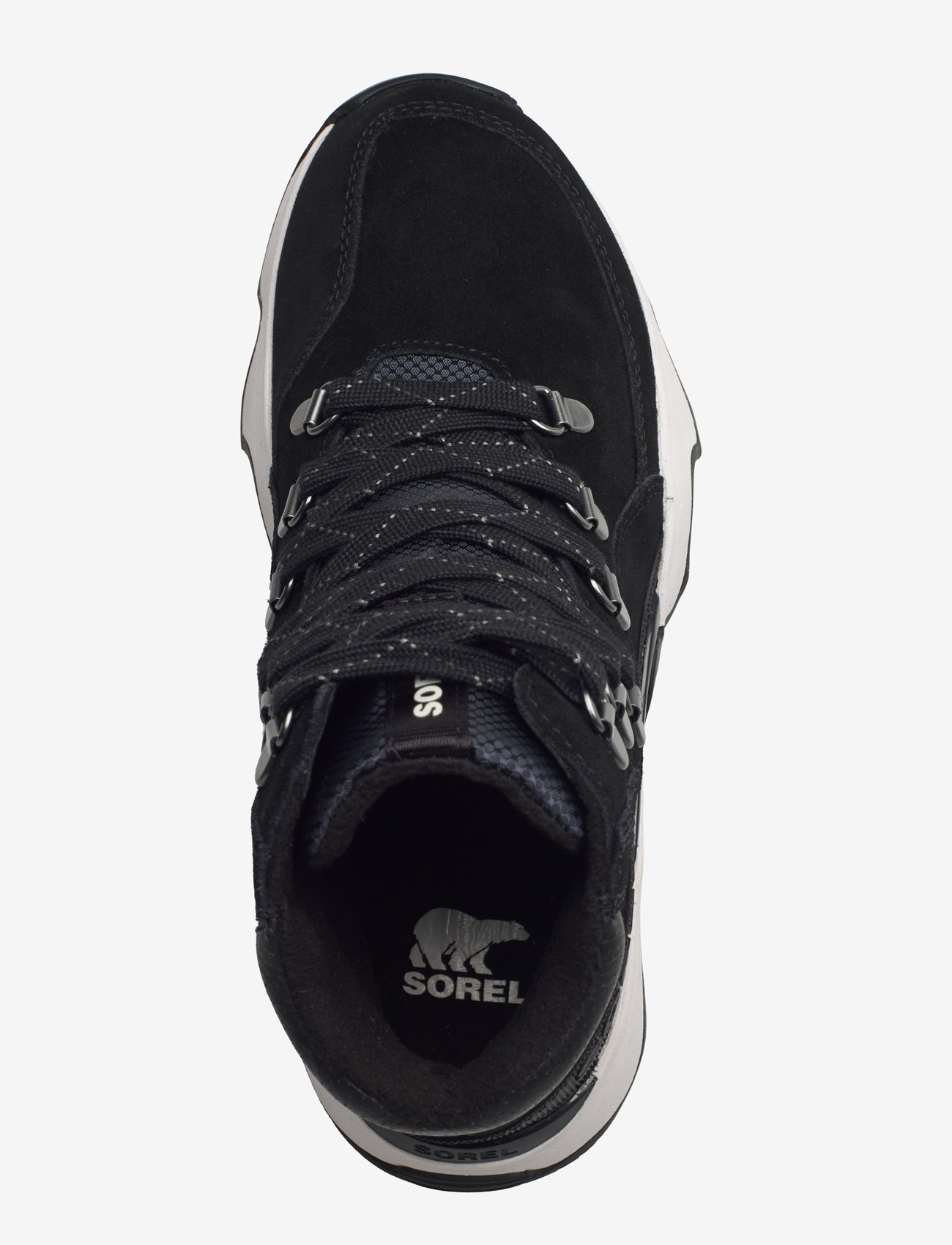 Sorel - KINETIC IMPACT CONQUEST PLUS WP - geschnürte stiefel - black, sea salt - 3
